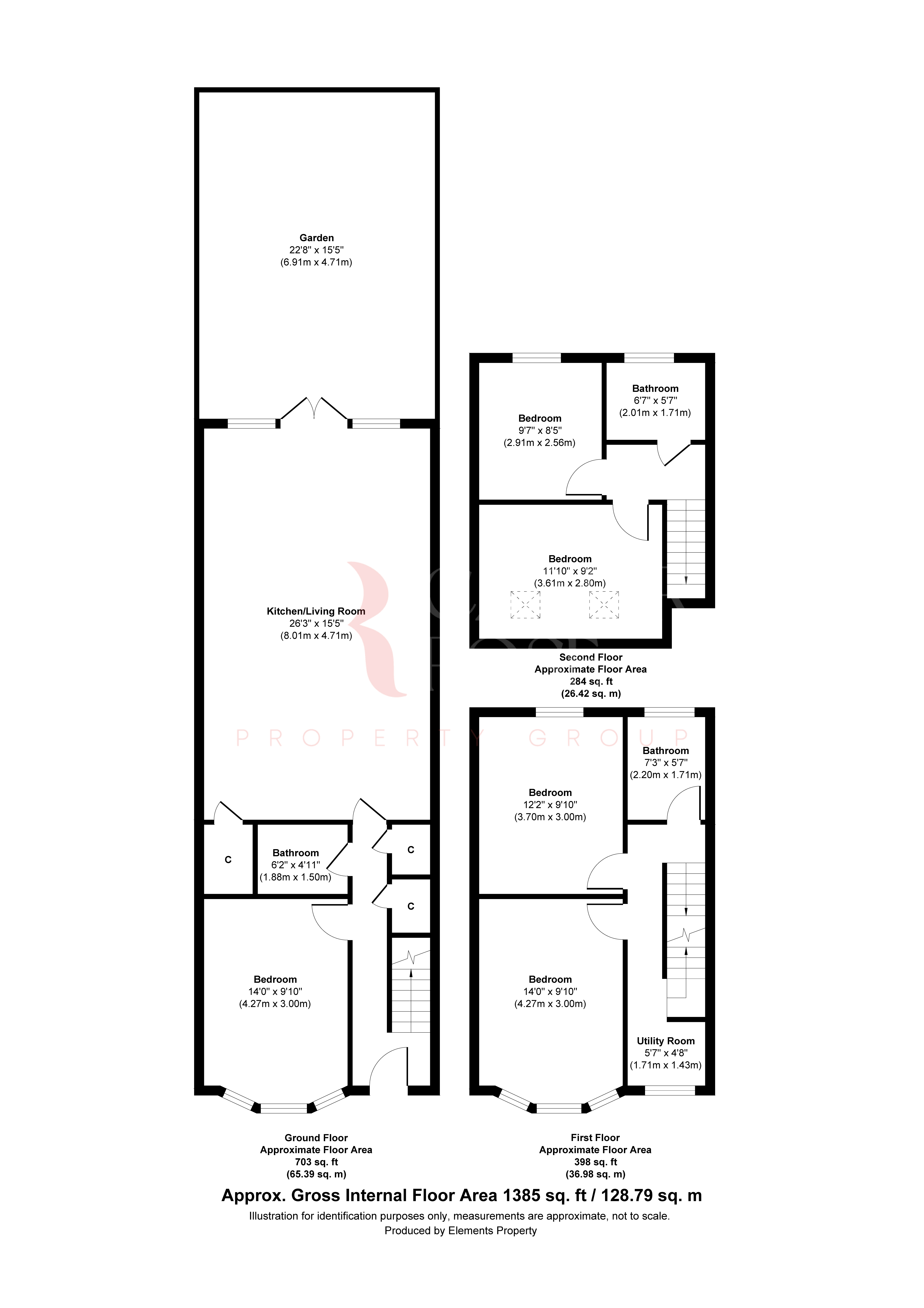 Eswyn Road, London floorplan