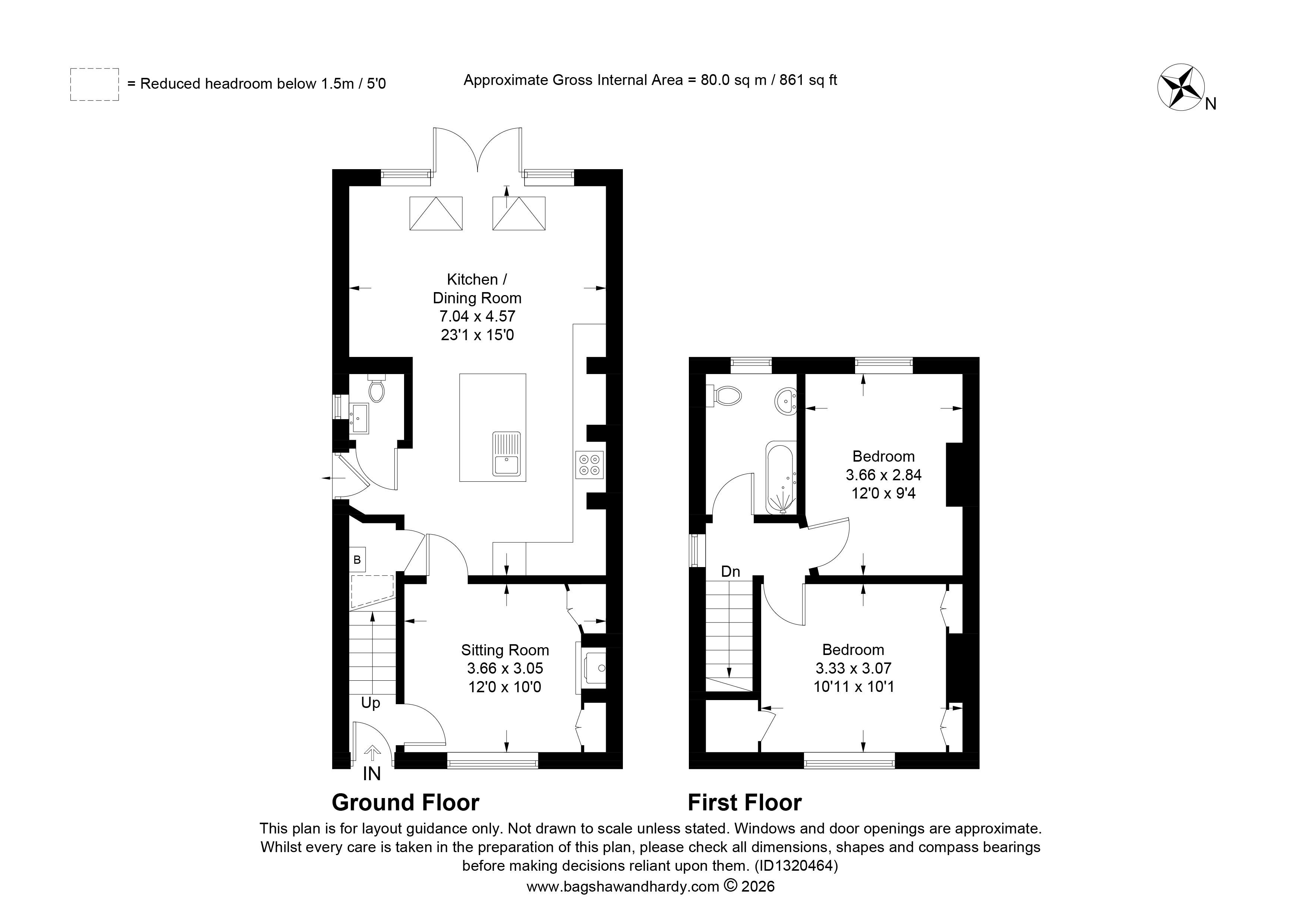 112, Mill Lane, Surrey floorplan