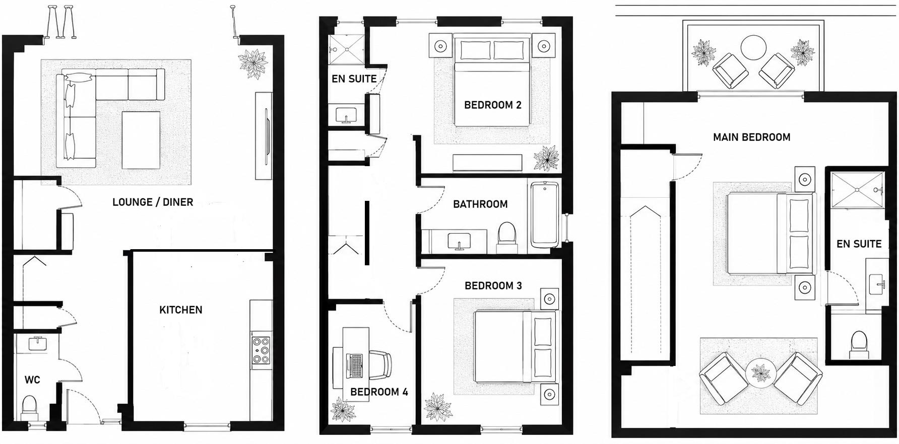 4, River View Mews, Croydon floorplan