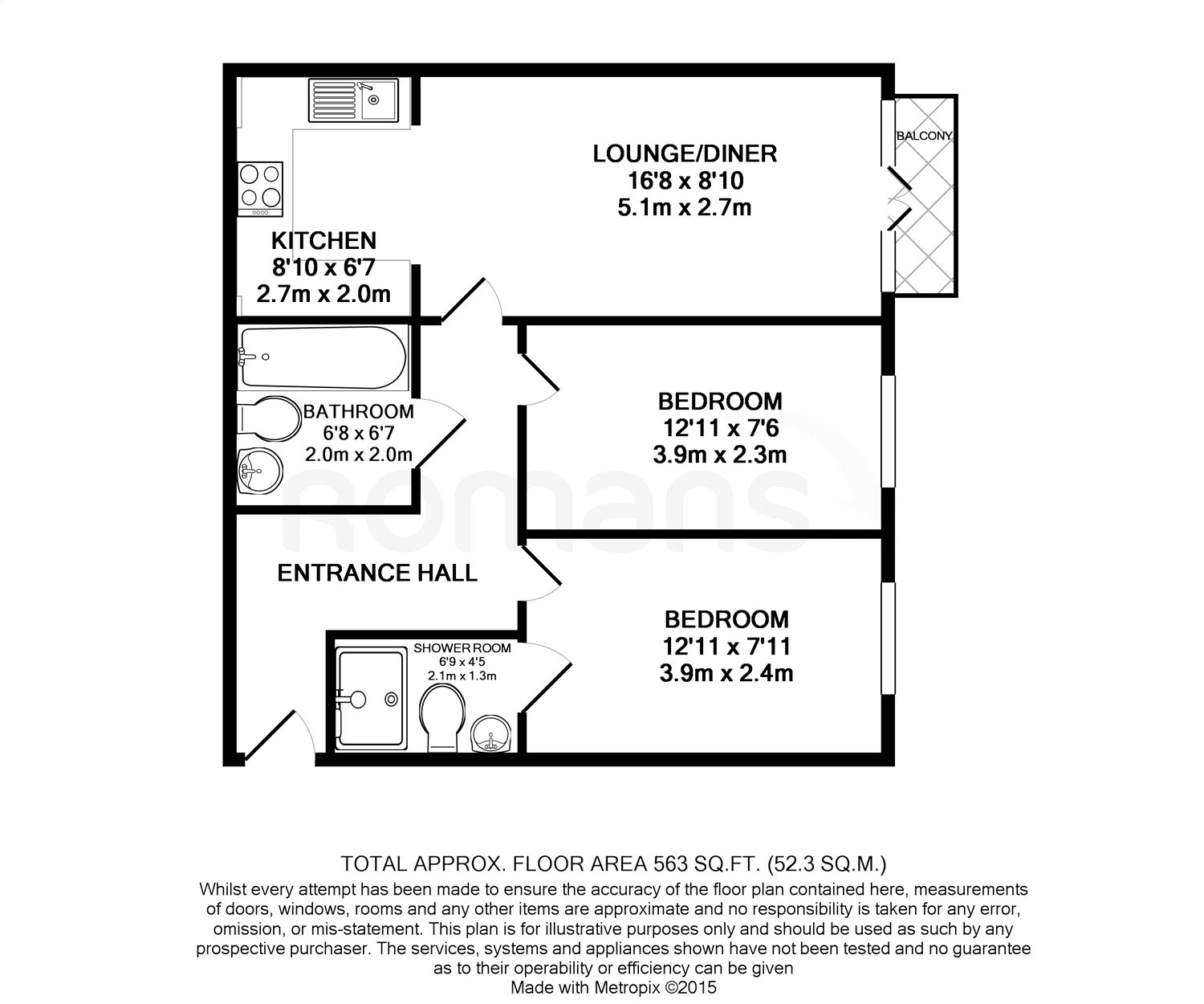 2 Bedrooms Flat to rent in Mill Street, Slough SL2