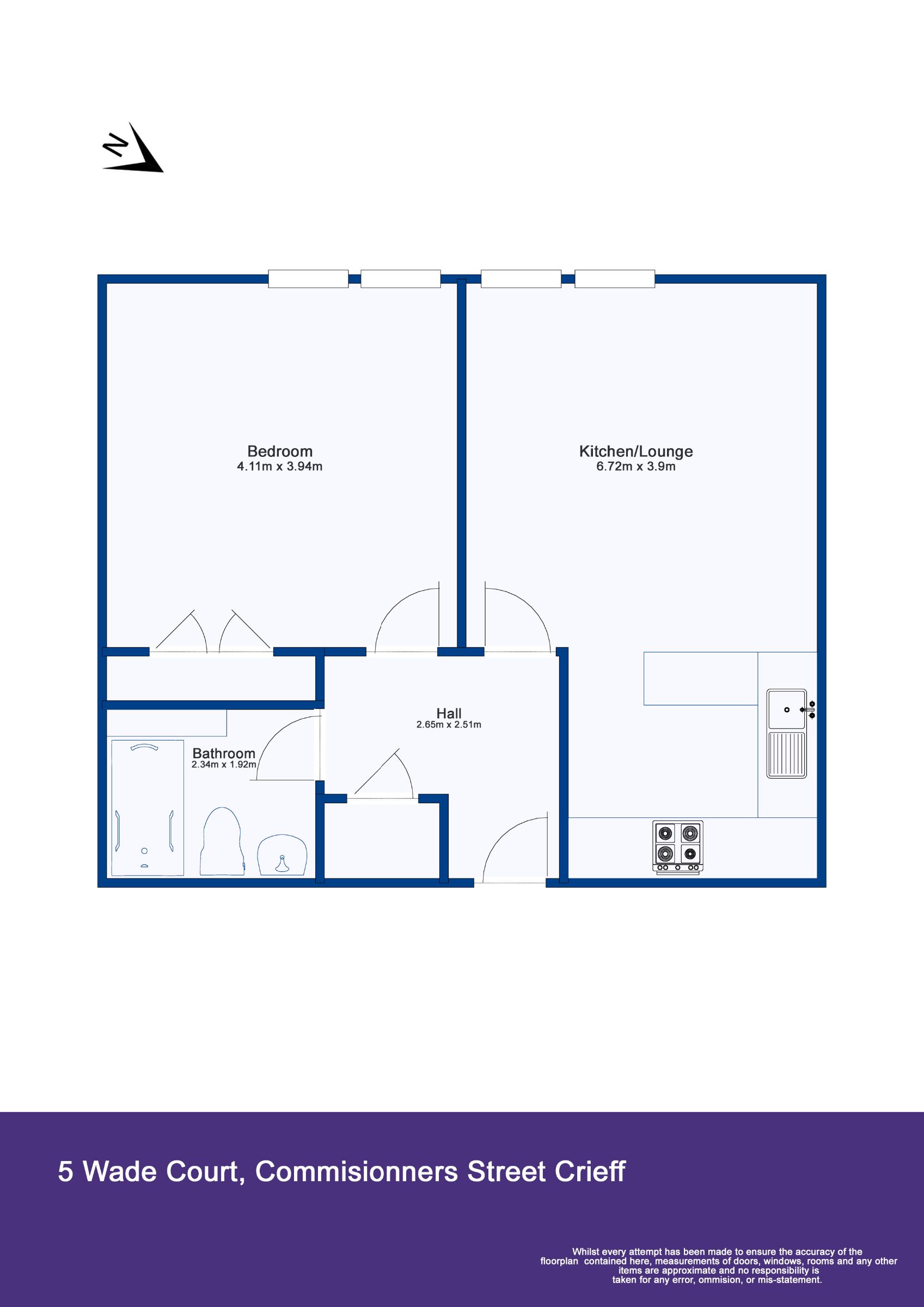 2 Wade Court, Crieff floorplan