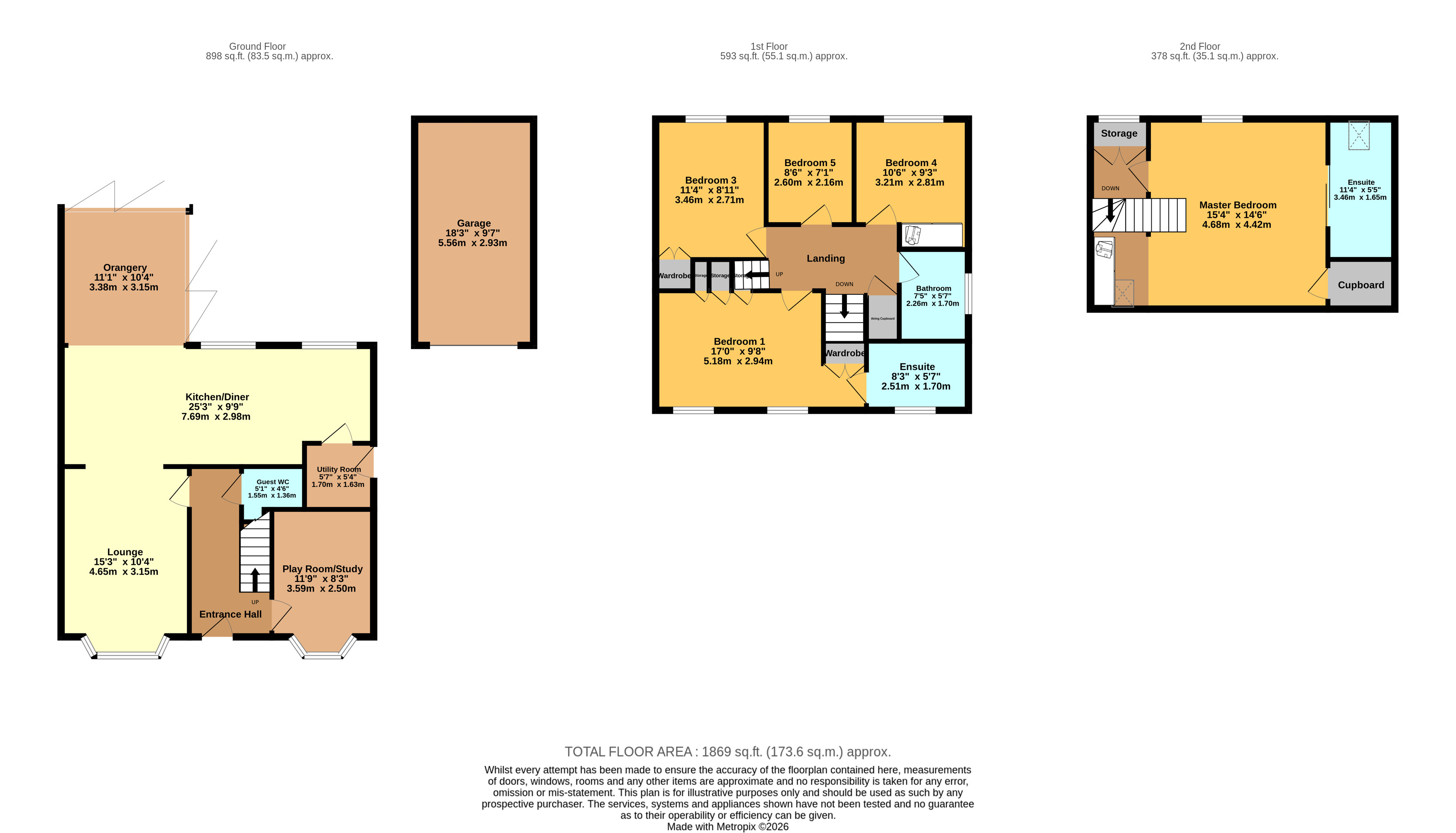 40, Hazledine Way, Bridgnorth floorplan