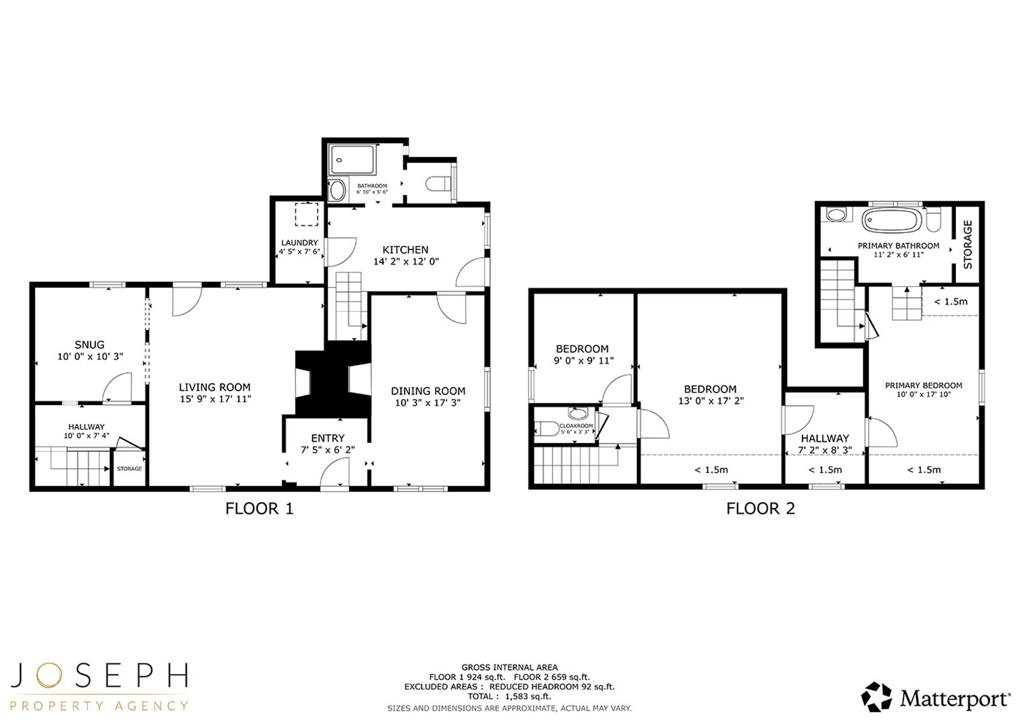 Lawn Cottage Mill Road, Stowmarket floorplan