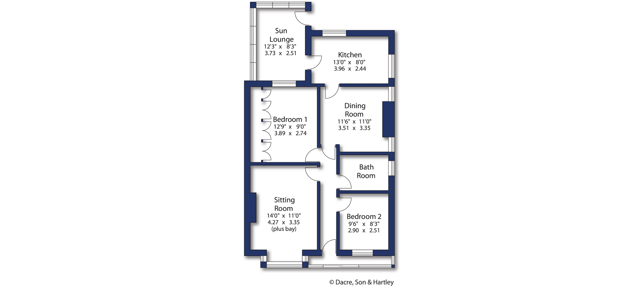 10, Mount Pleasant, Keighley floorplan