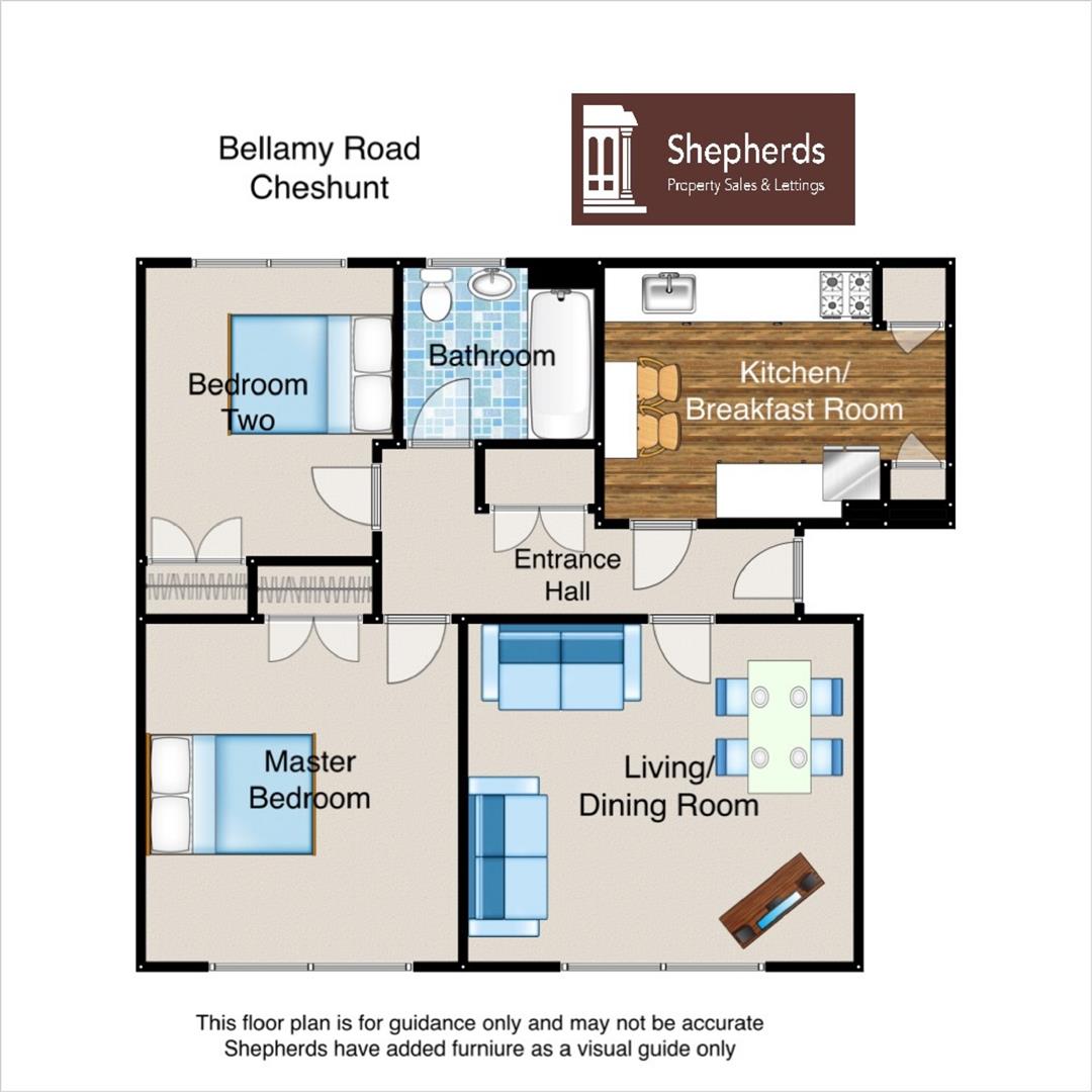 Bellamy Road, Cheshunt floorplan