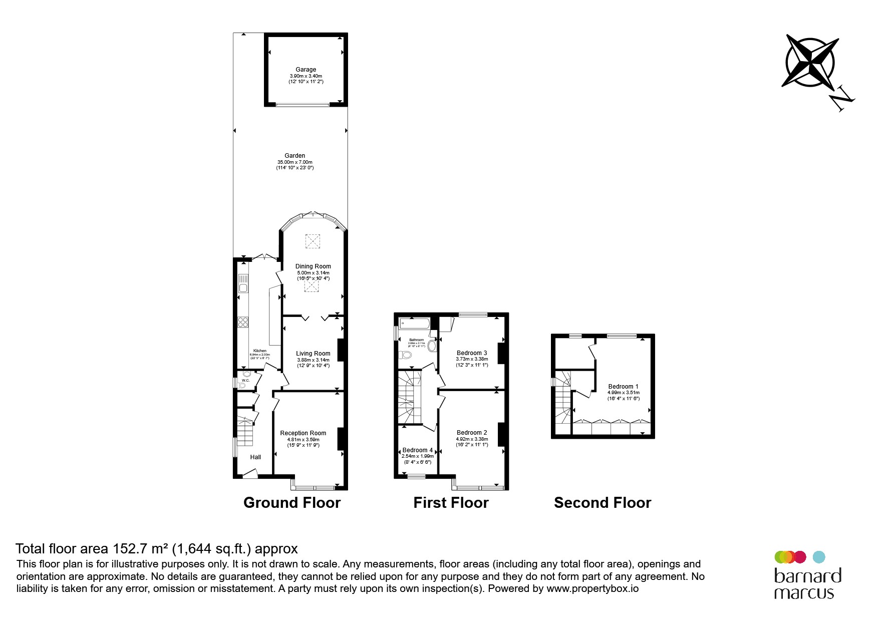 33, Dalmeny Road, Barnet floorplan
