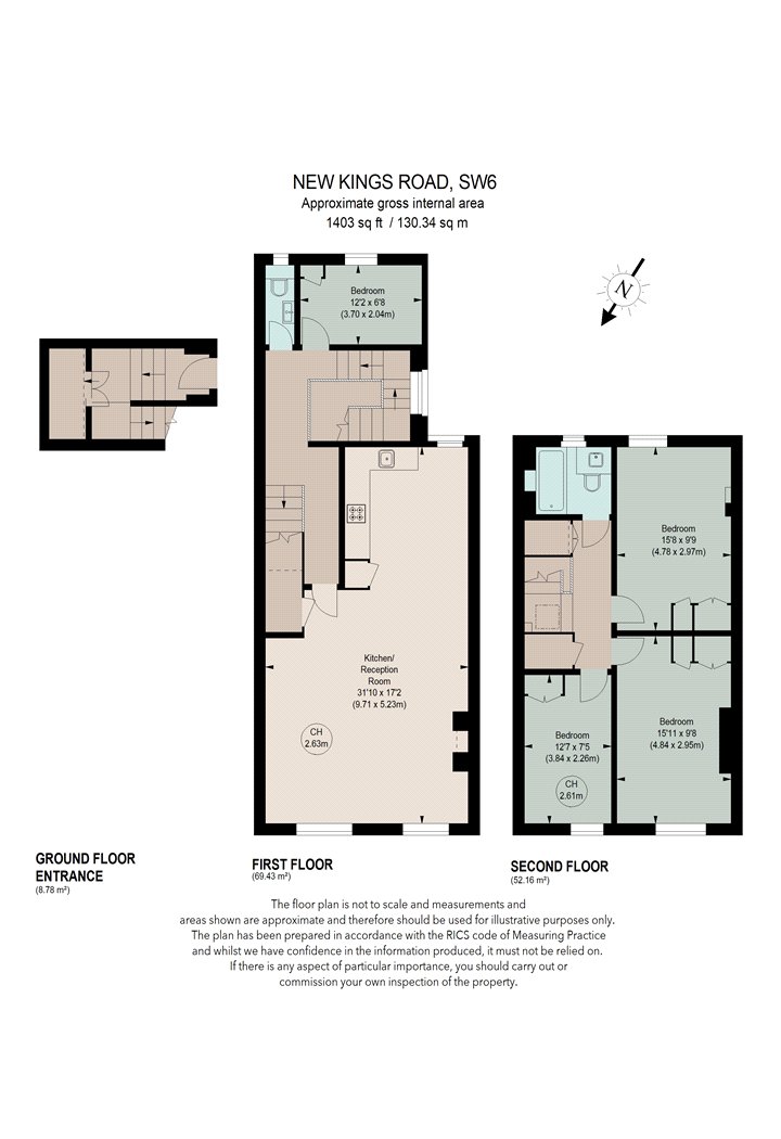 53a, New Kings Road, London floorplan