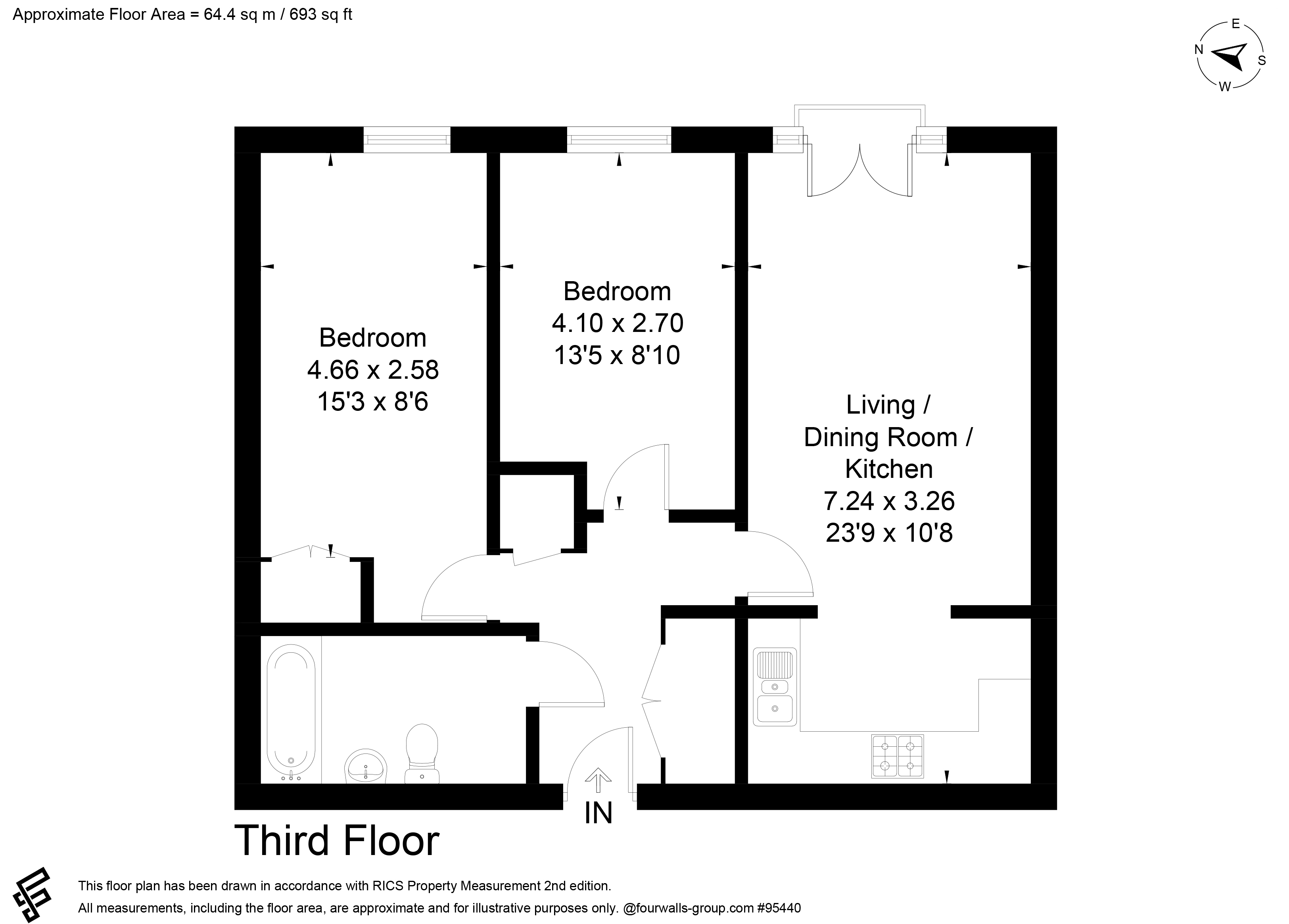 Griffin Court, Black Eagle Drive, Northfleet, Kent, kent floorplan