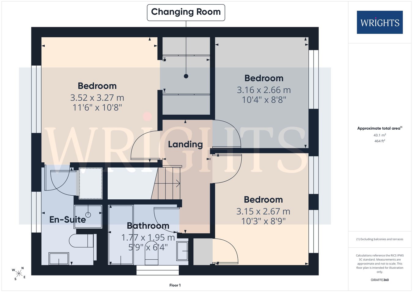 14, Witchford, Welwyn Garden City floorplan