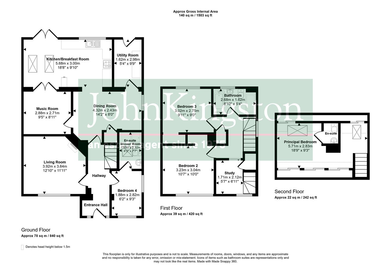 22, Weald Close, Sevenoaks floorplan