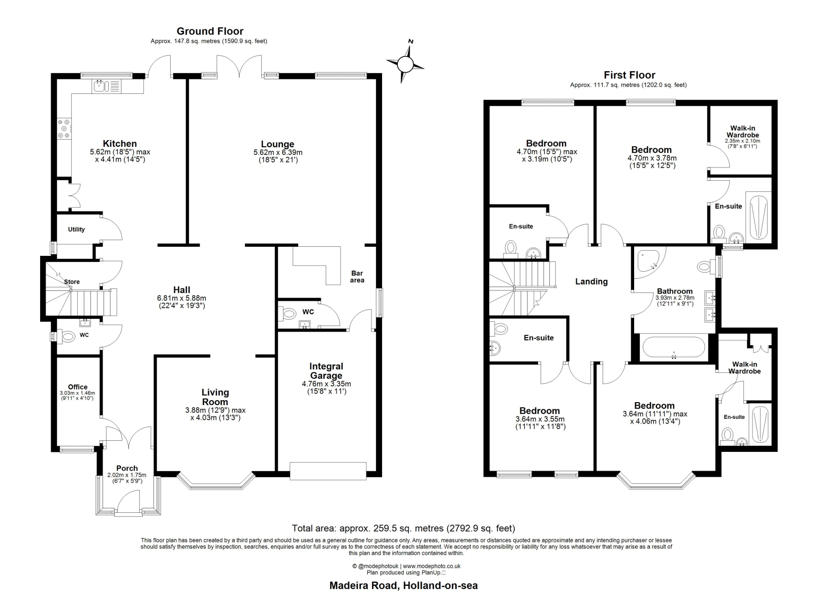 11 Madeira Road, Holland-on-Sea floorplan