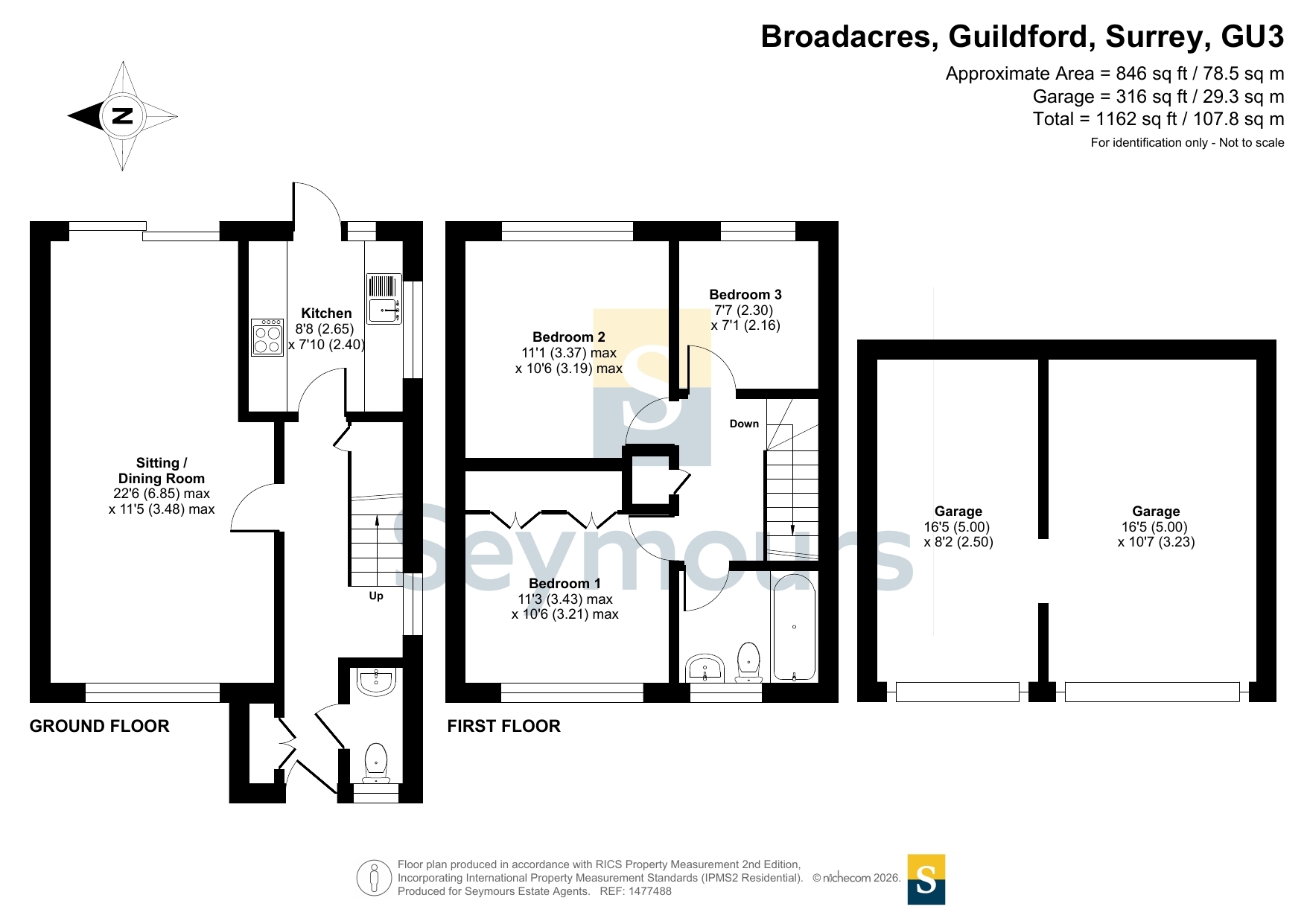 95, Broadacres, Surrey floorplan