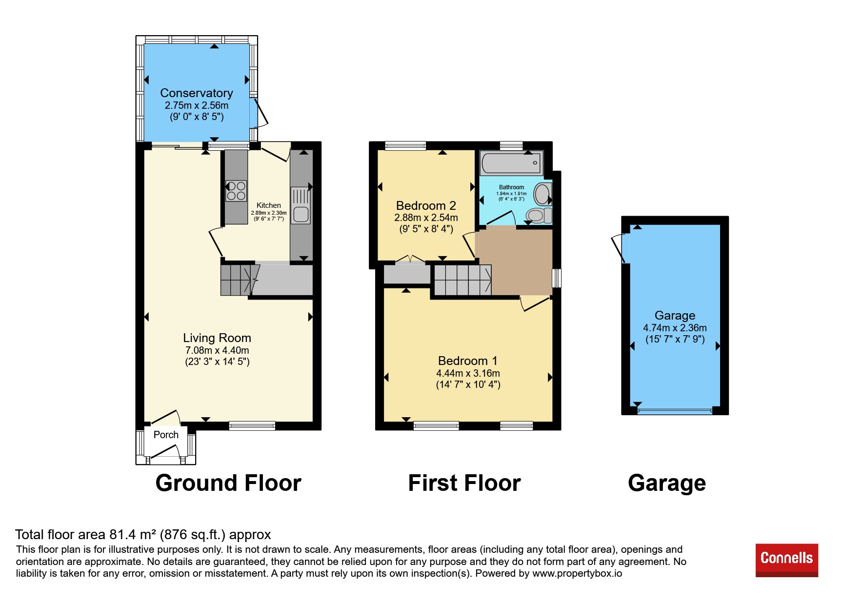 69, Ecton Park Road, Northampton floorplan