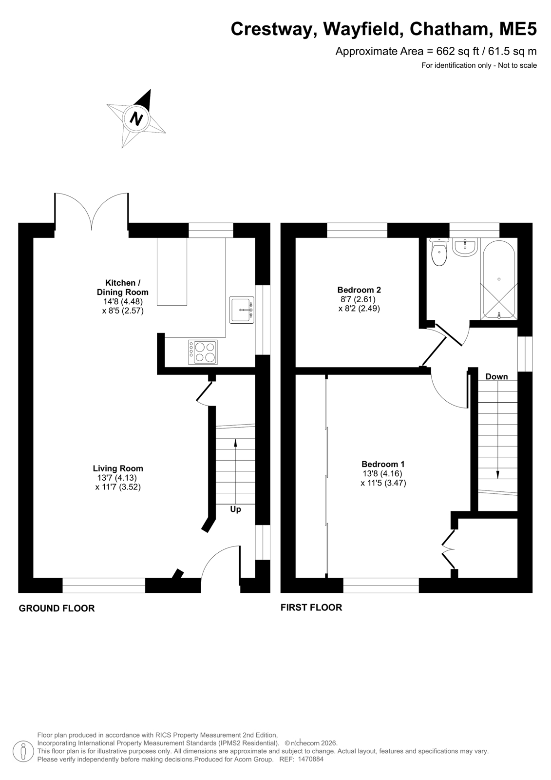 38, Crestway, Chatham floorplan