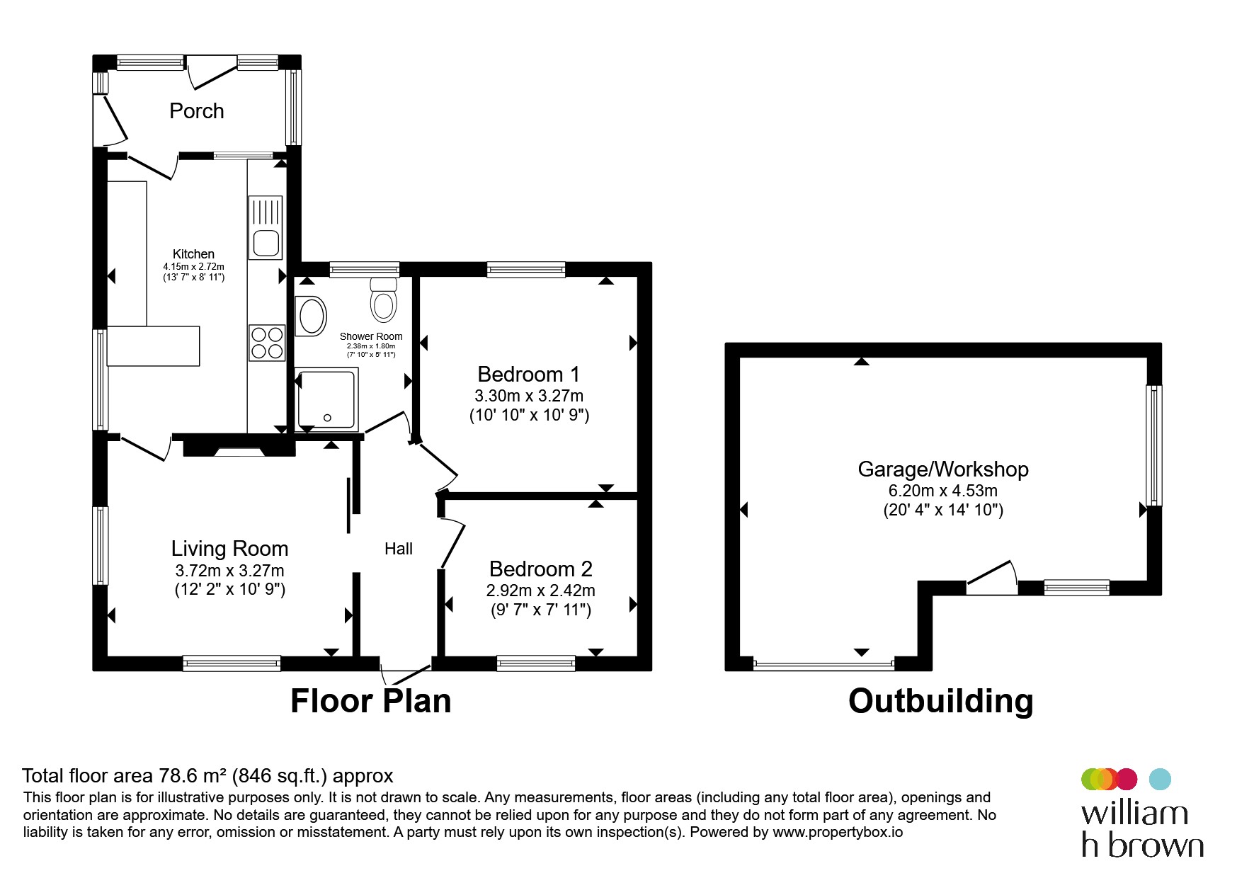 52, Richmond Drive, Skegness floorplan