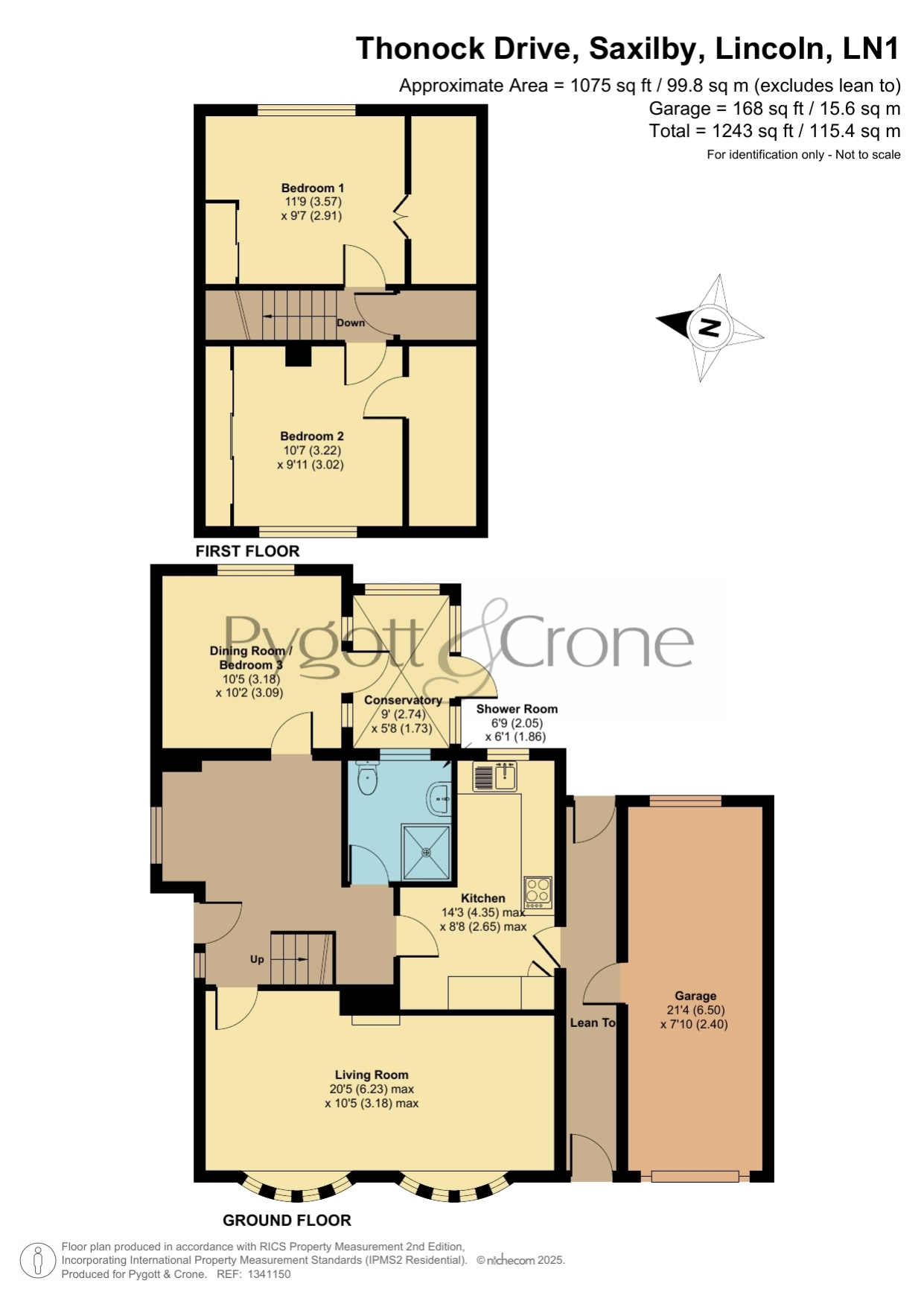 5, Thonock Drive, Lincoln floorplan