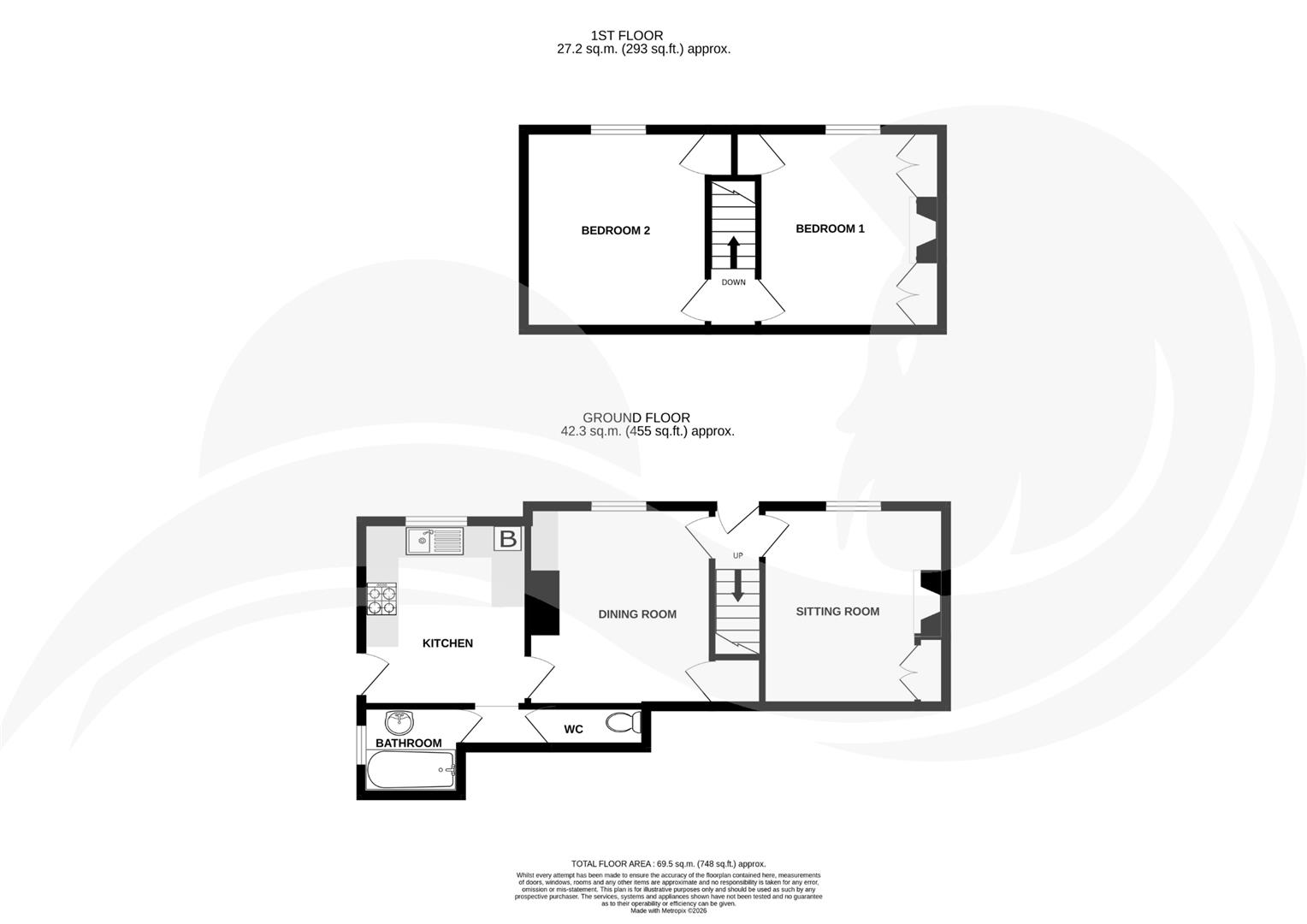 The Cottage, Horselees Road, Faversham floorplan