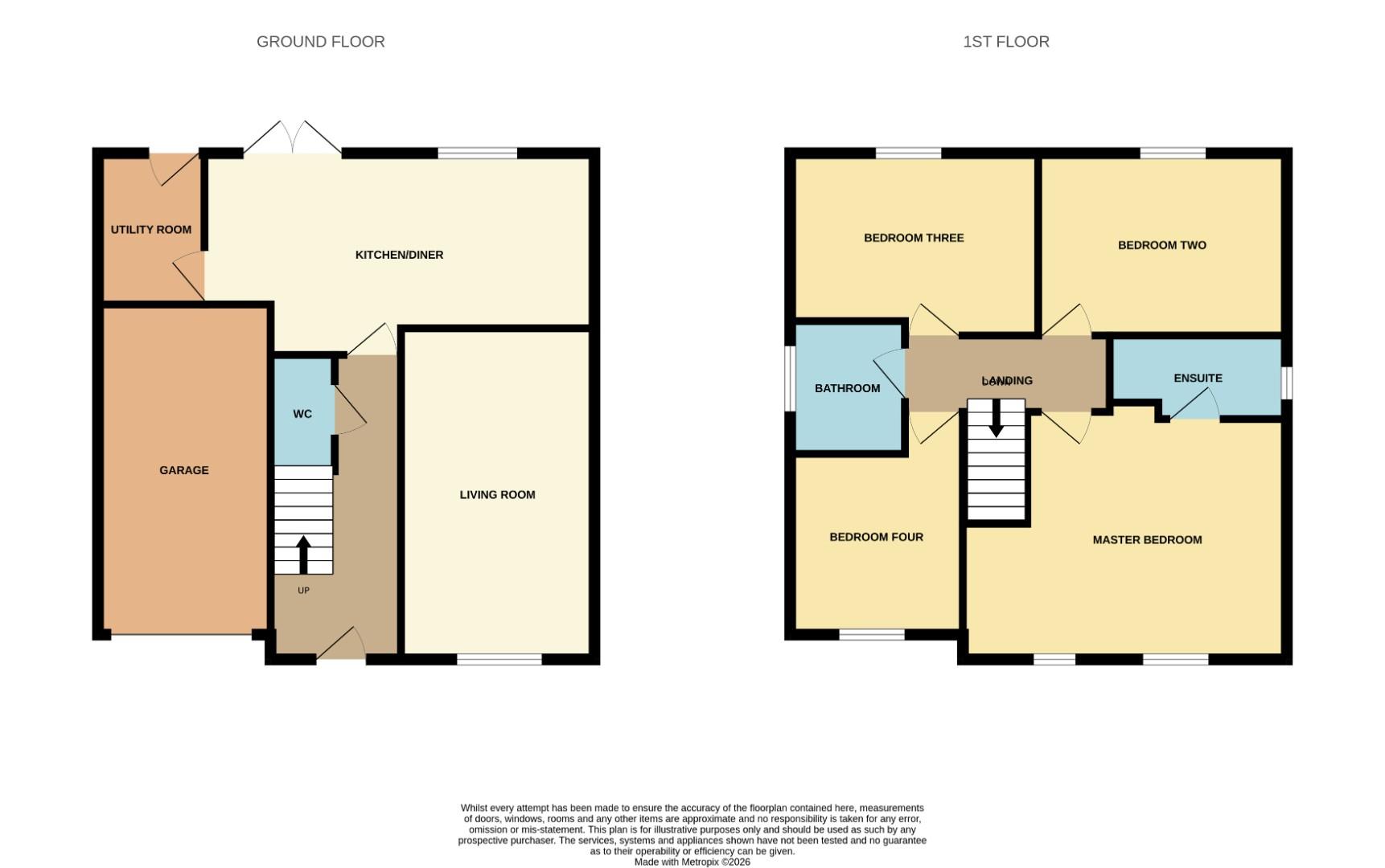 43, Maxey Drive, Spennymoor floorplan