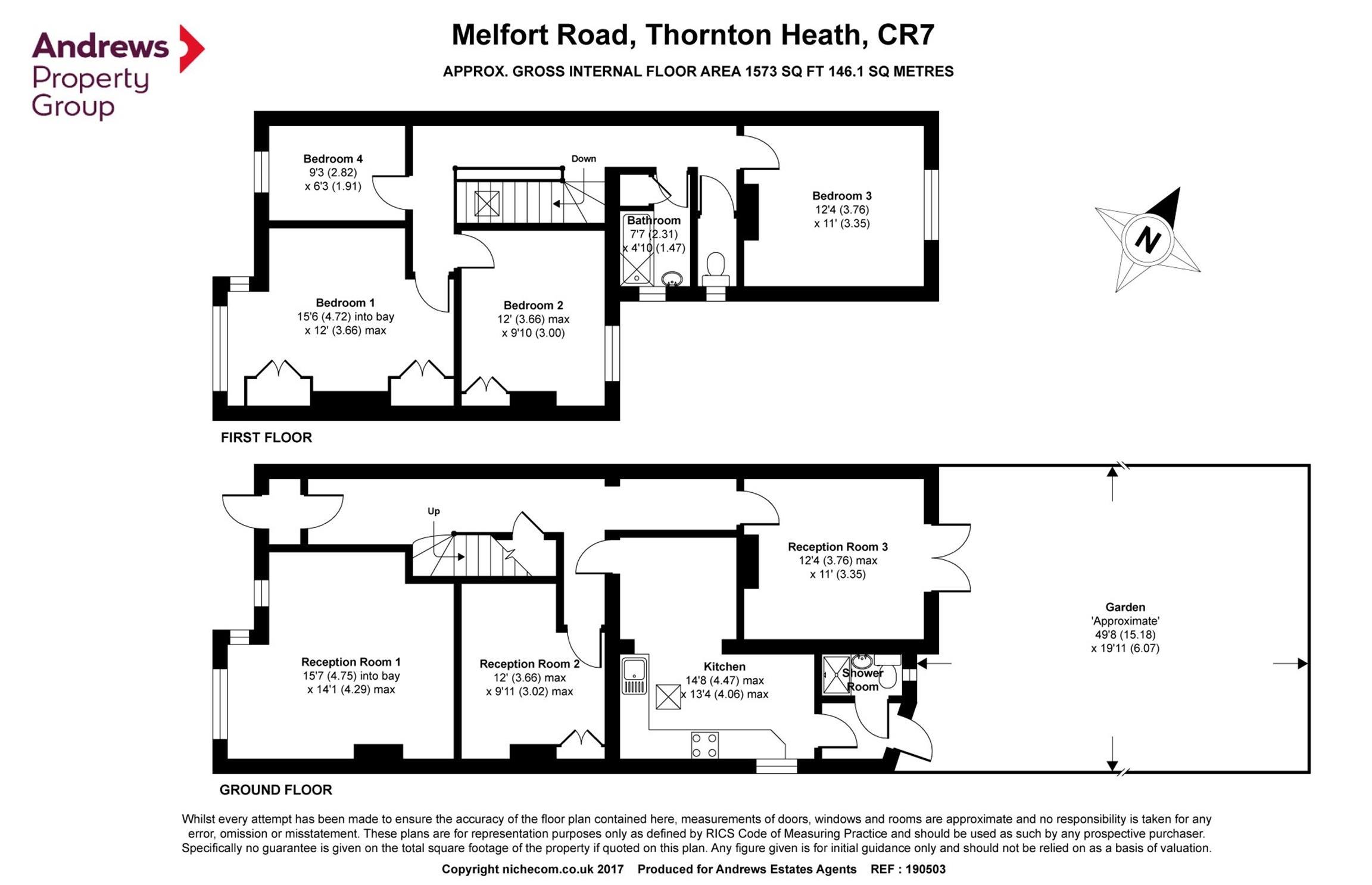 4 Bedrooms Terraced house for sale in Melfort Road, Thornton Heath CR7