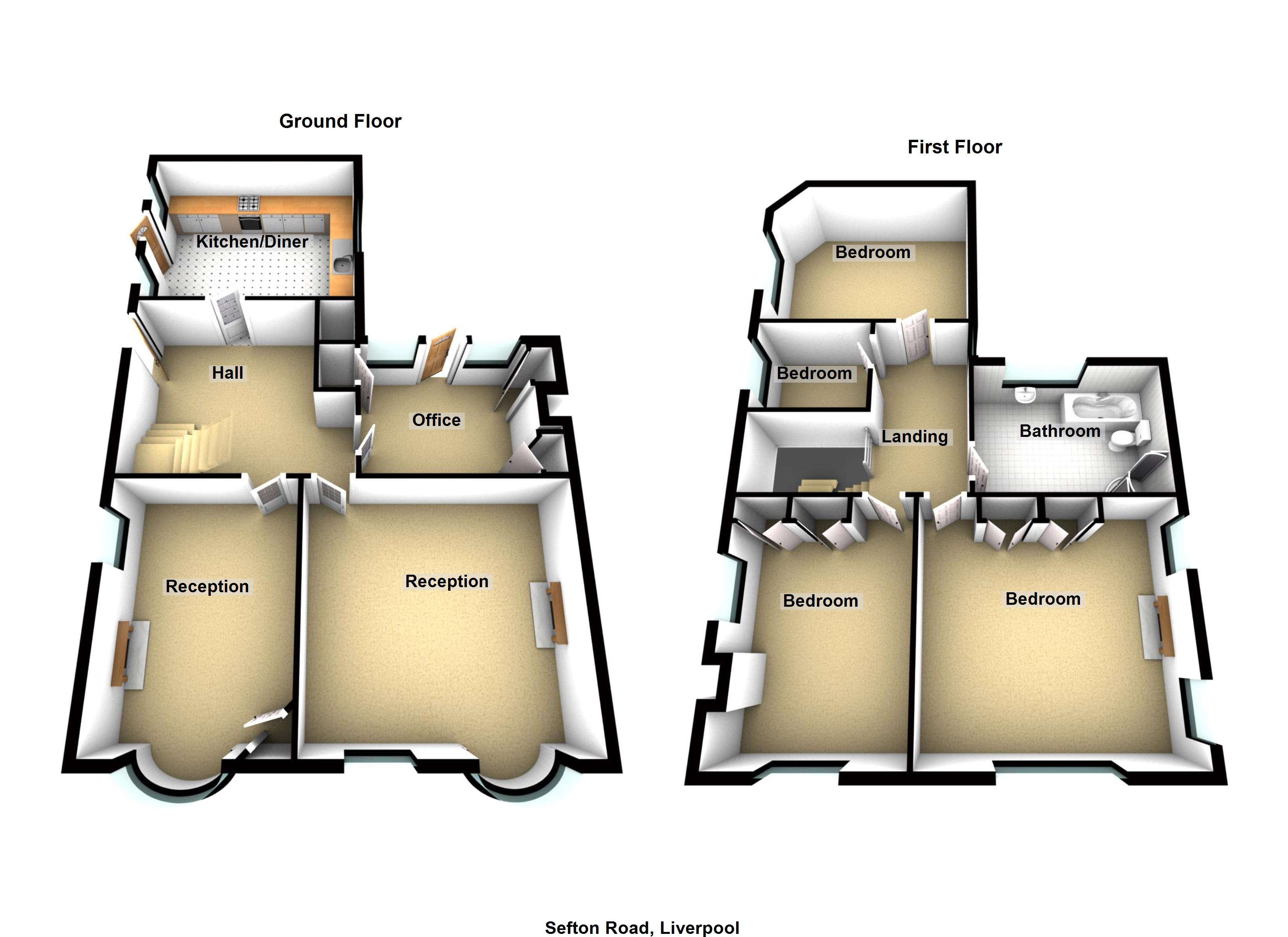 4 bed detached house for sale in Sefton Road, Litherland, Liverpool L21