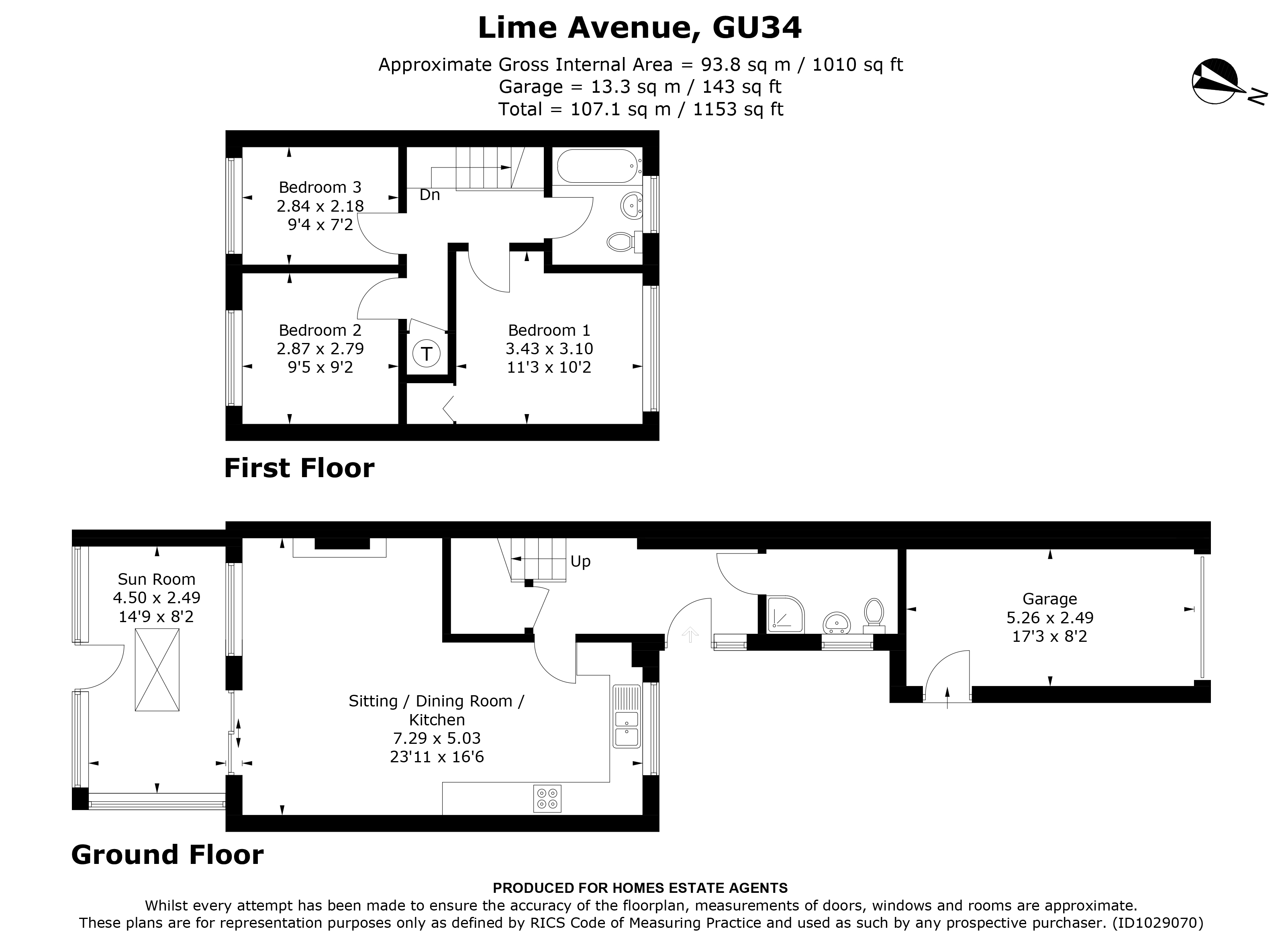 Lime Avenue, Alton, Hampshire GU34, 3 bedroom semidetached house for