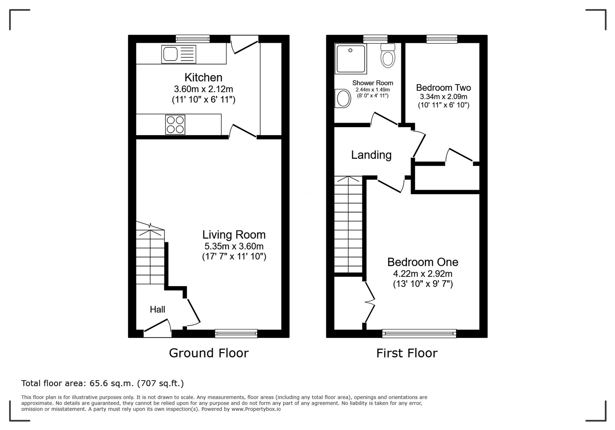 2 Silverstone Close, Cardiff floorplan