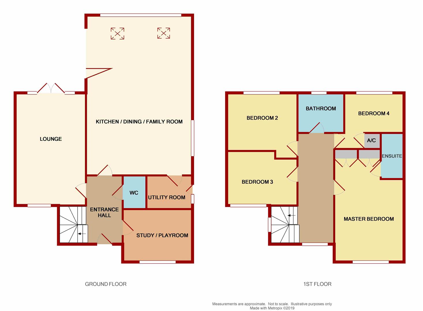 Lady Thorn, Tibberton floorplan