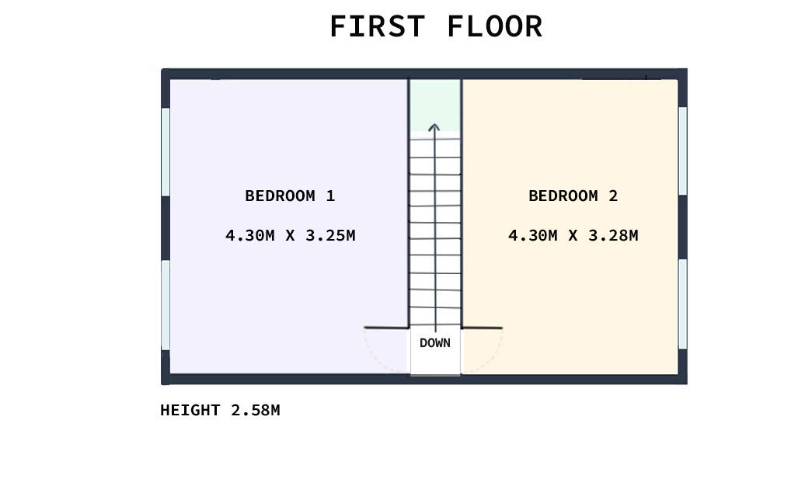 9, Methuen Road, Belvedere floorplan