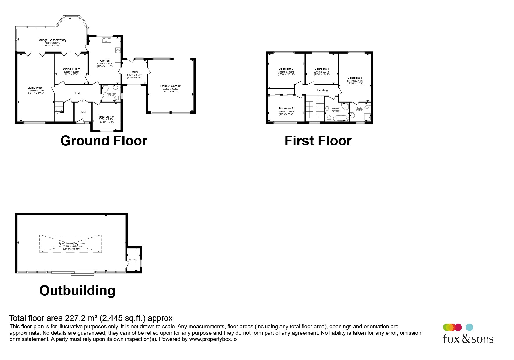 16, South Way, Seaford floorplan
