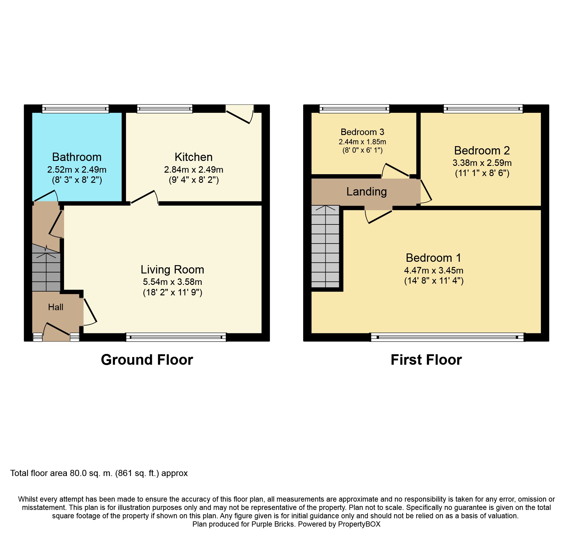 3 Bedrooms Terraced house for sale in Twyford Close, Willington, Derby DE65