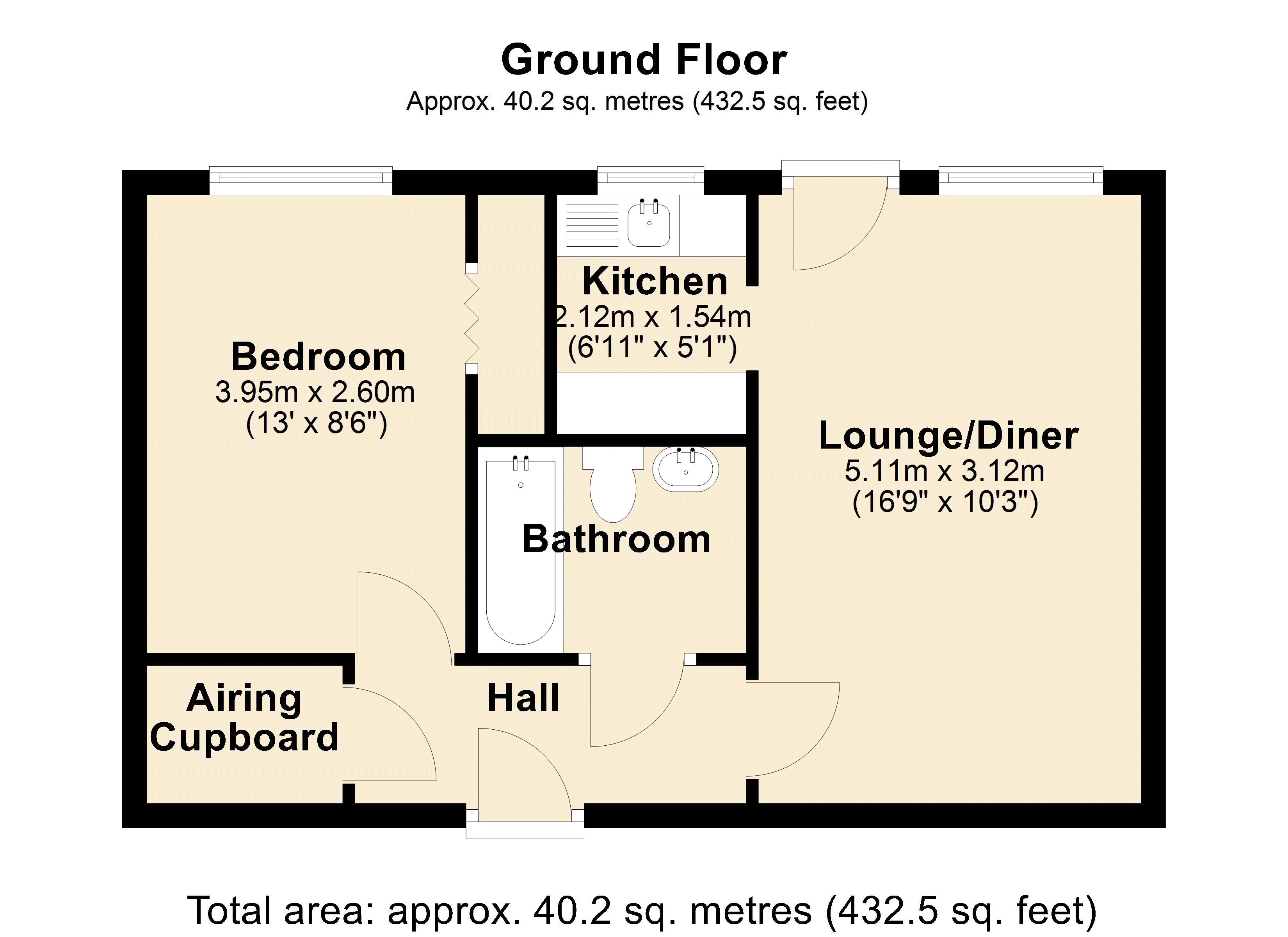 3 Homehayes House, Oakdene Close, Hatch End floorplan