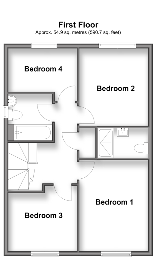 Union Road, Portsmouth floorplan