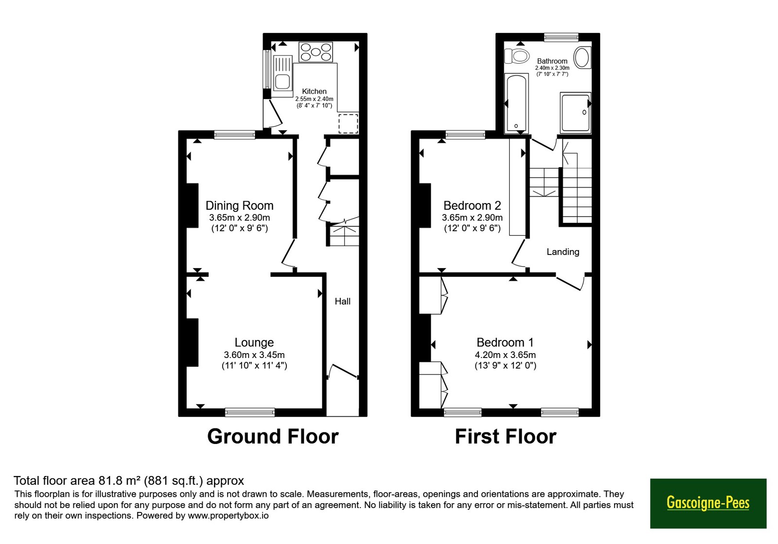 21, High Town Road, Berkshire floorplan