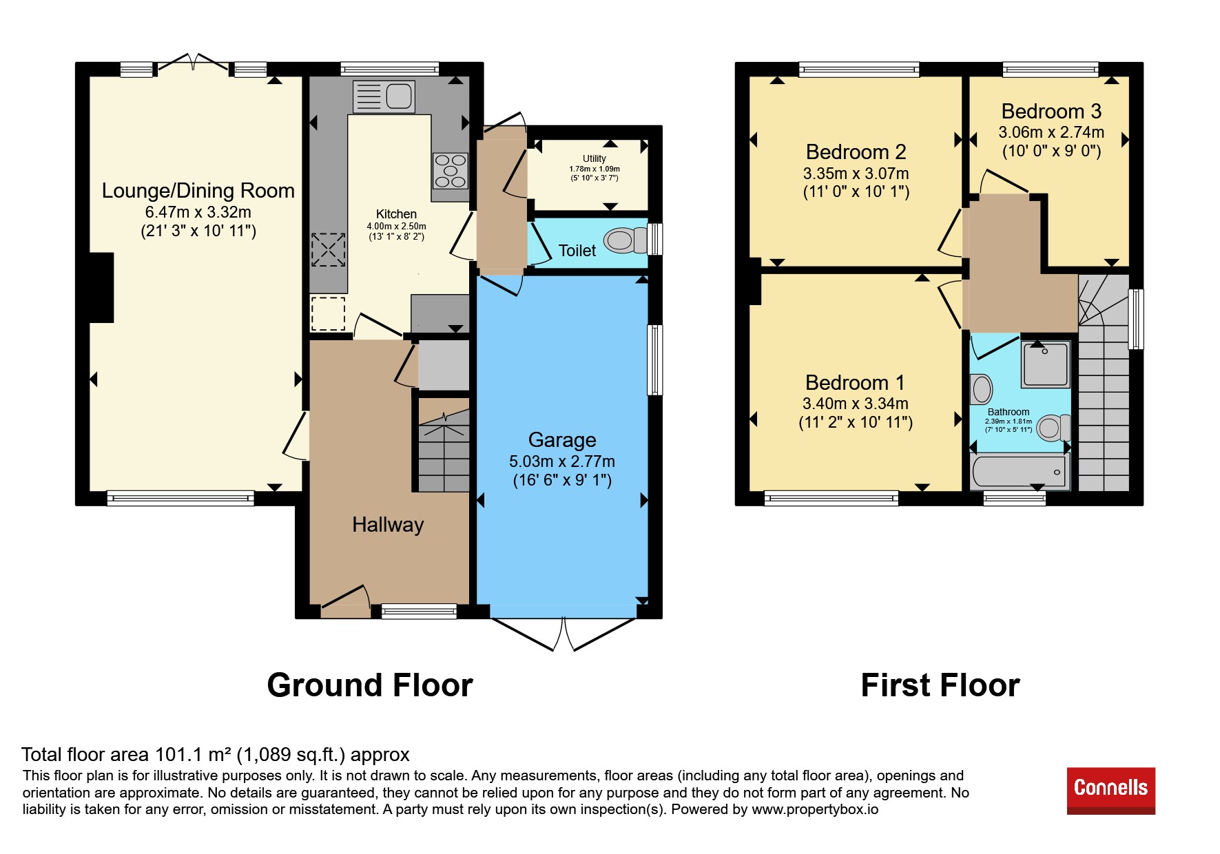 22, Oaks Drive, Leicester floorplan