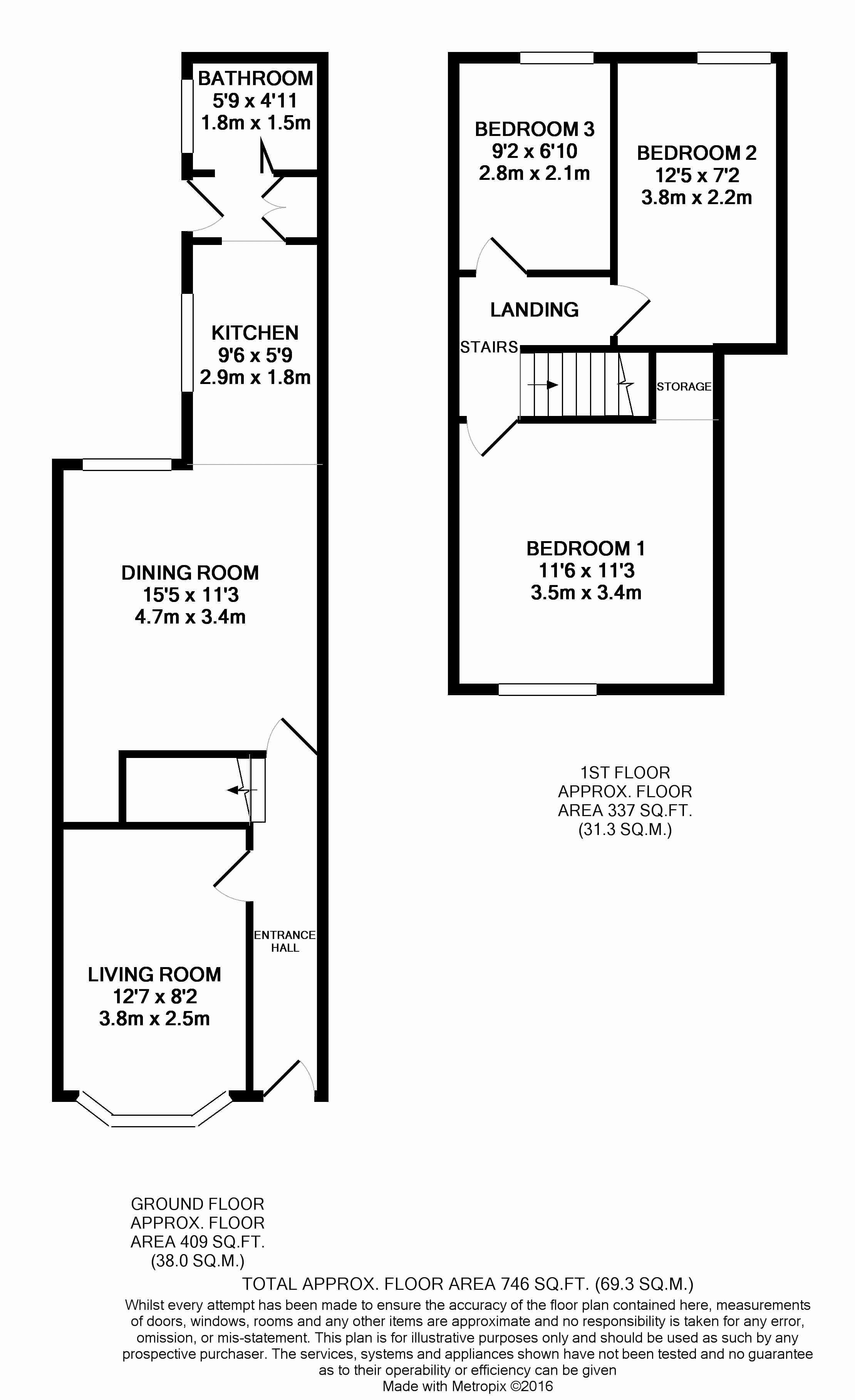 3 Bedrooms Terraced house to rent in Clarina Street, Lincoln LN2