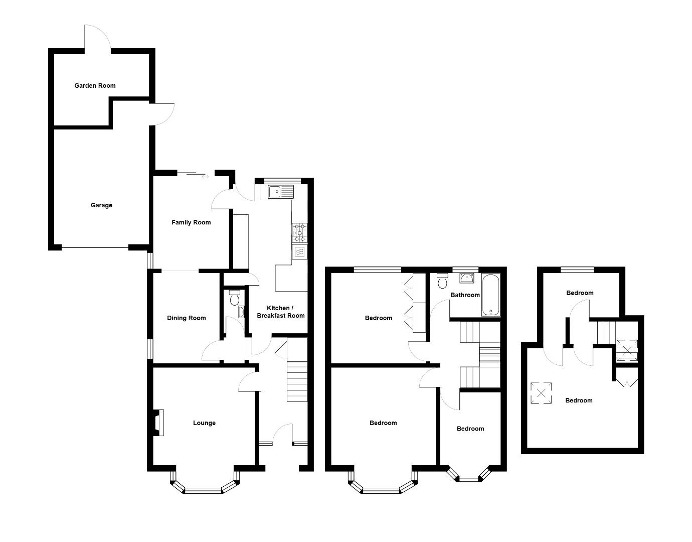 40, Oakdale Road, Bristol floorplan