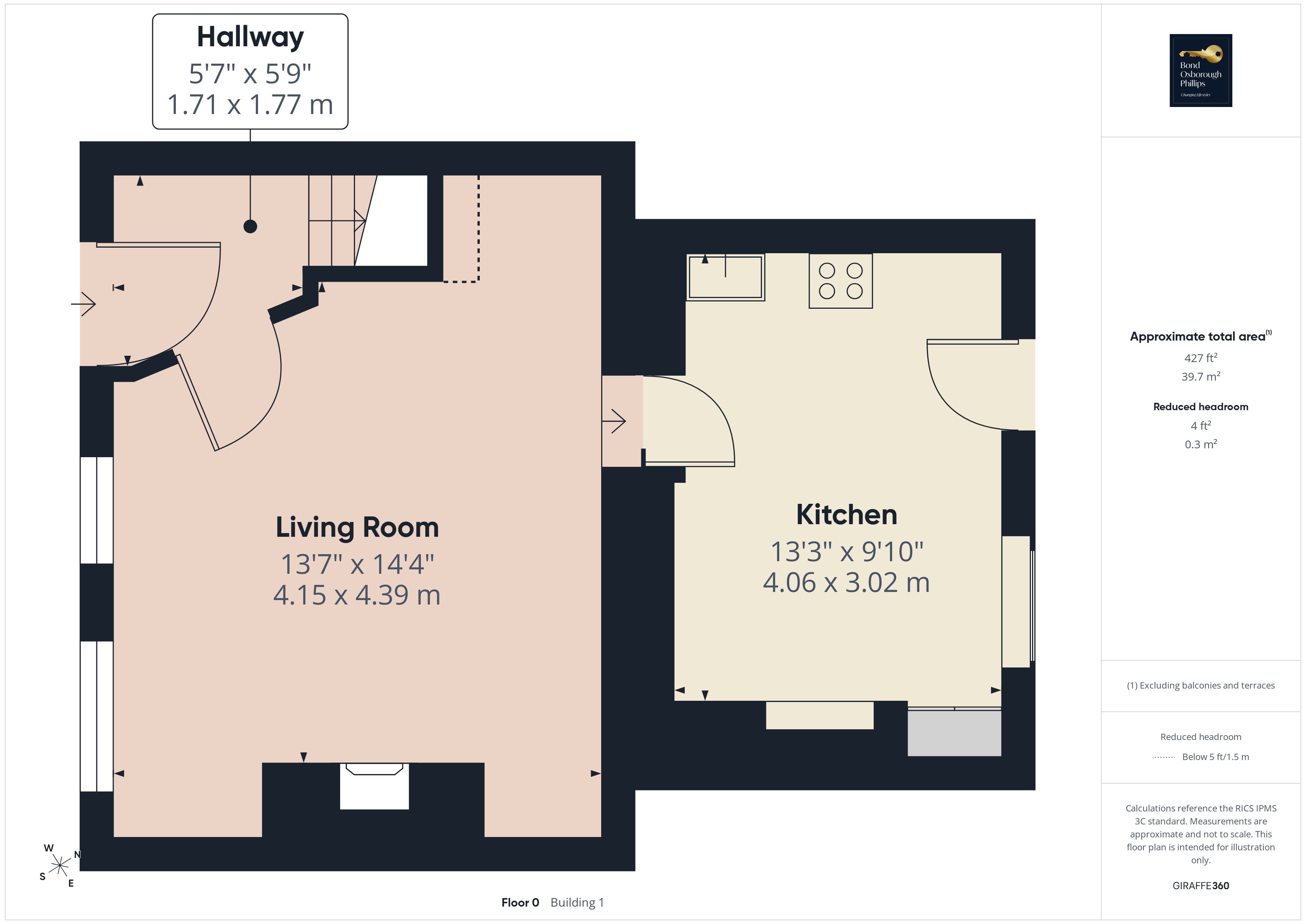 Five Lanes, Cornwall floorplan