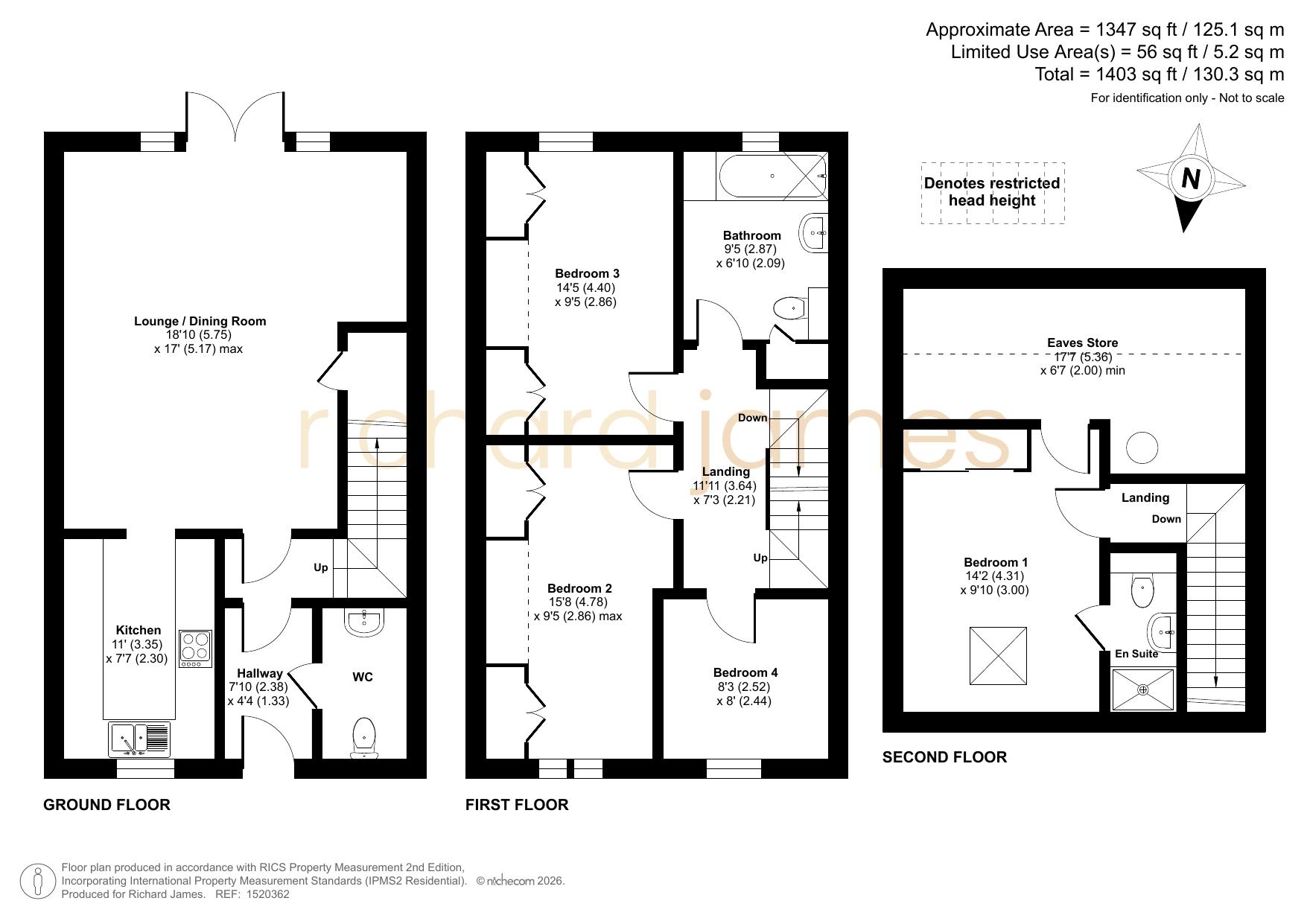 2, Howse Garden, Swindon floorplan