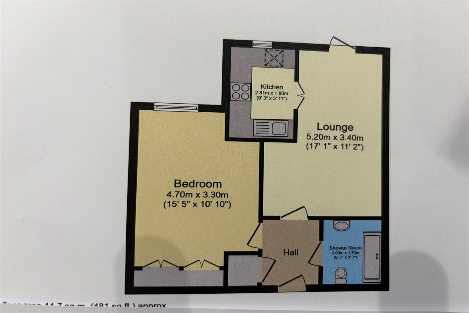 Flat 12, Victoria Court, Railway Street, Braintree floorplan