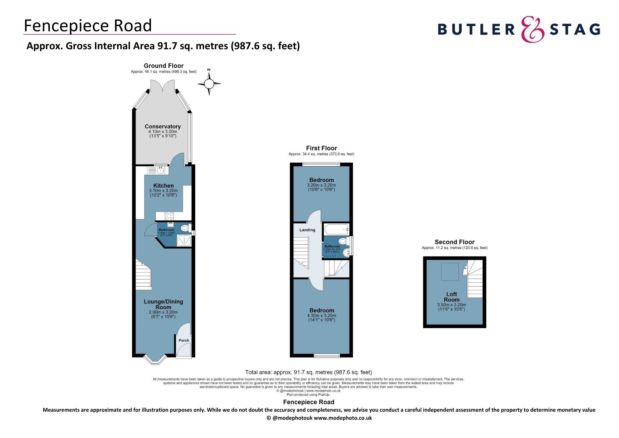 Fencepiece Road, Essex floorplan