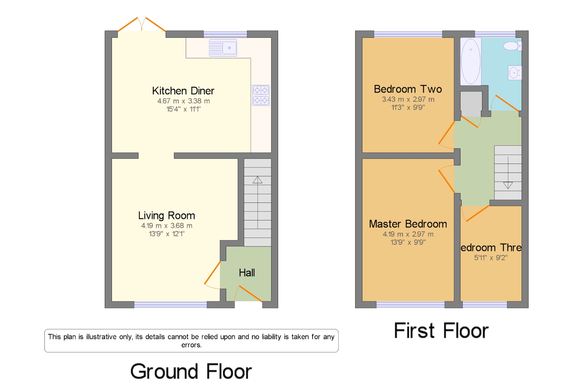 3 Bedrooms End terrace house for sale in Rowley Furrows, Leighton Buzzard, Beds, Bedfordshire LU7