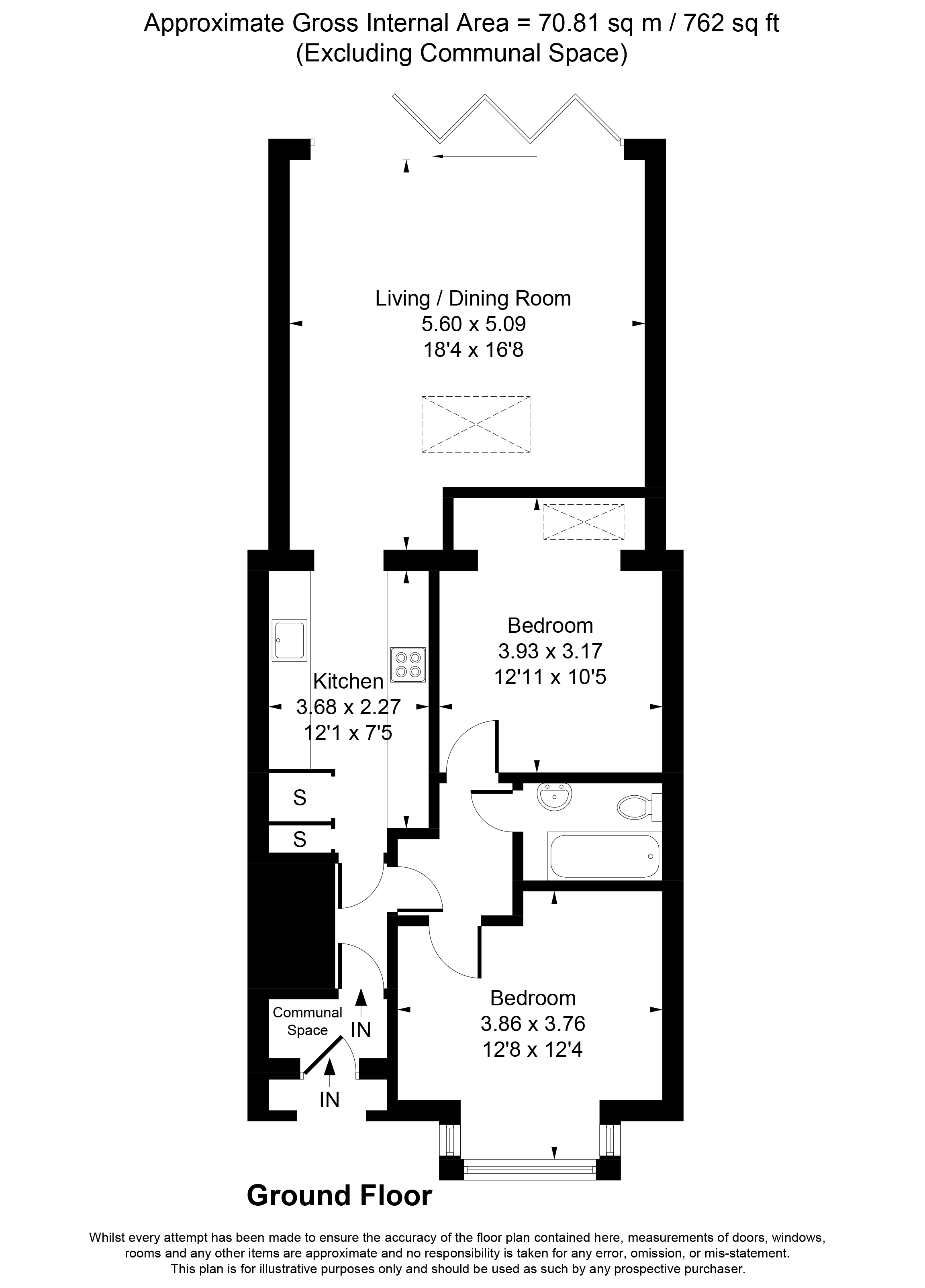 Clifton Road, Greenford floorplan