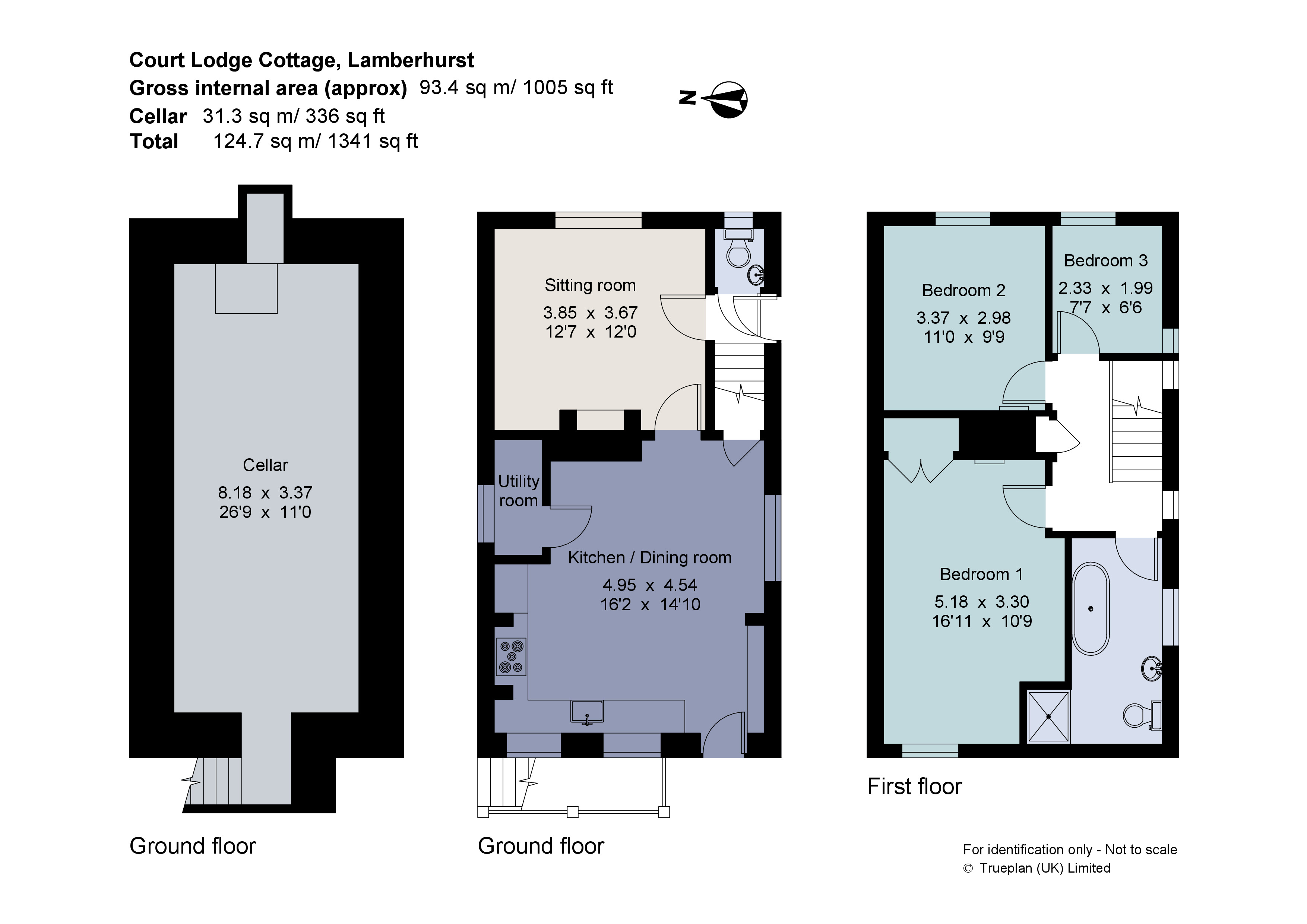 Court Lodge Cottage,, Court Lodge Cottage, Tunbridge Wells floorplan