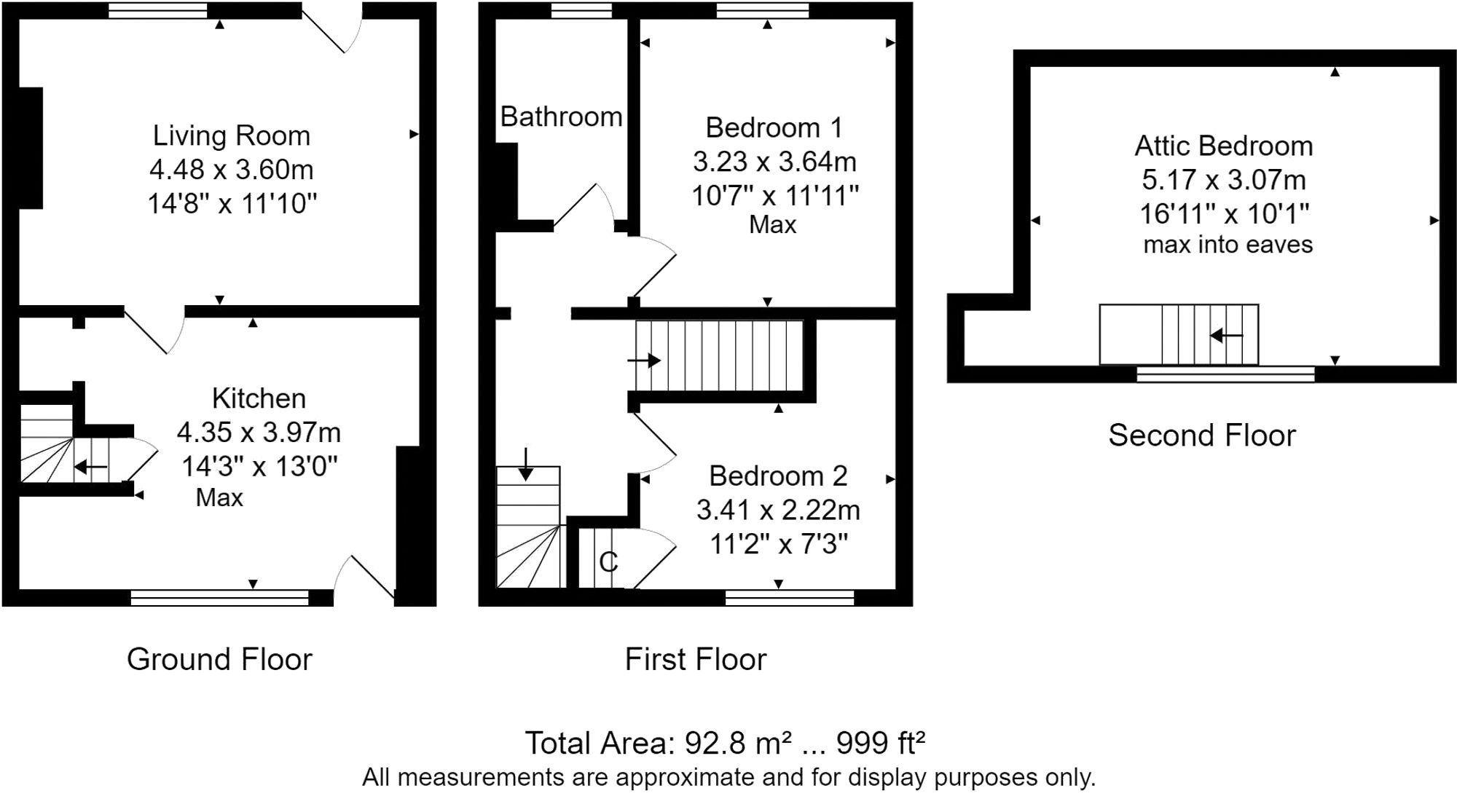 Autumn Cottage, 6 High Street, Harrogate floorplan