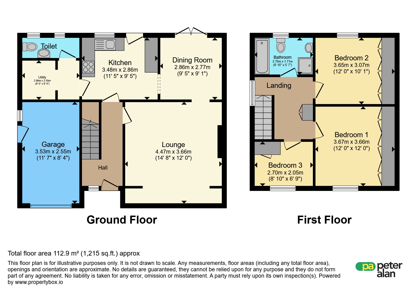 Pengry Road, Swansea floorplan