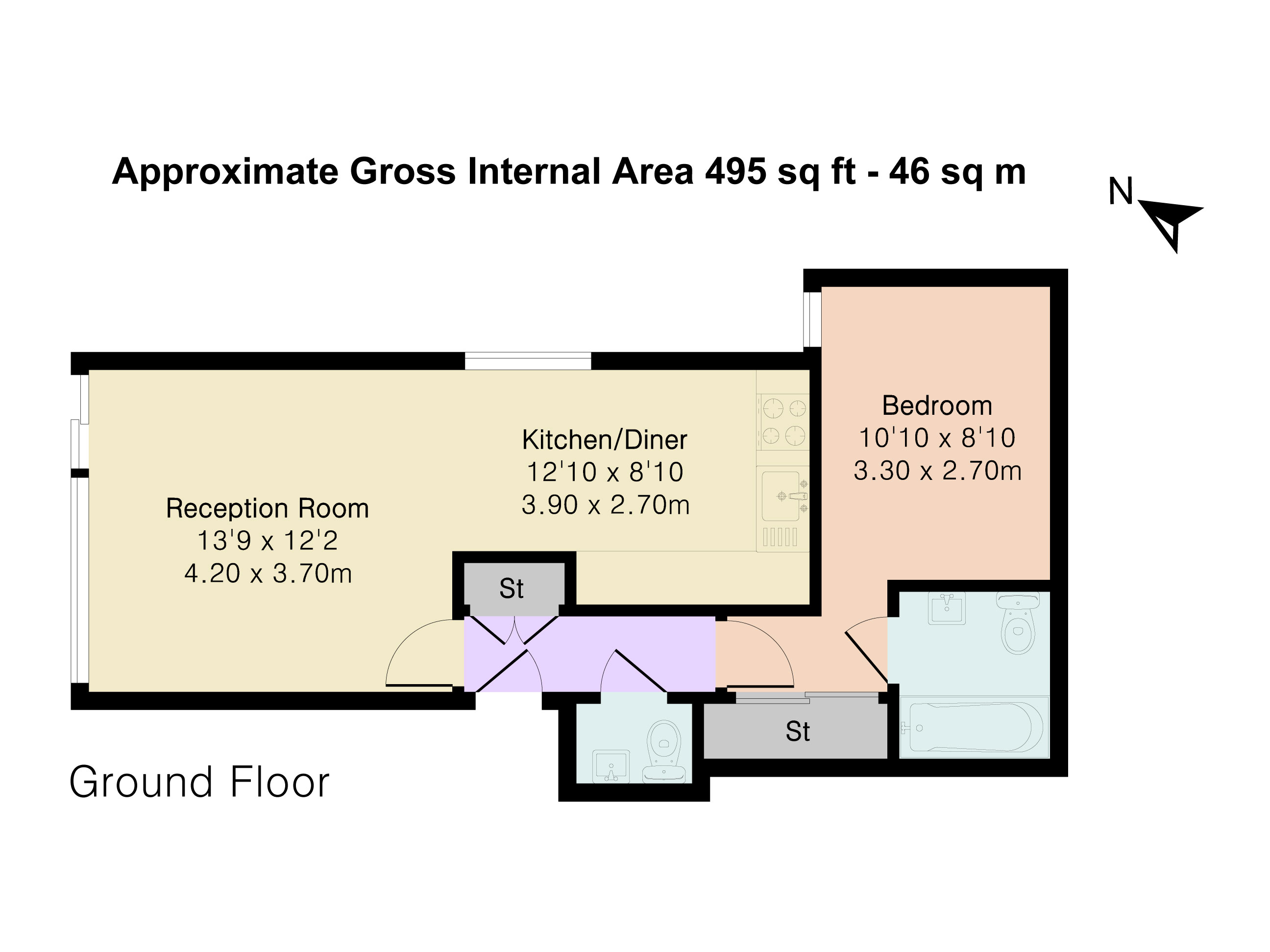 3, London House, 143 London Road, St Albans floorplan