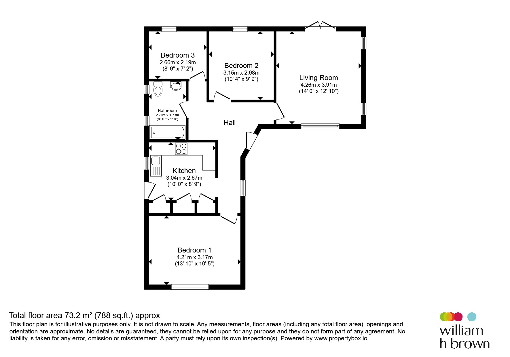43, Beryl Road, Harwich floorplan