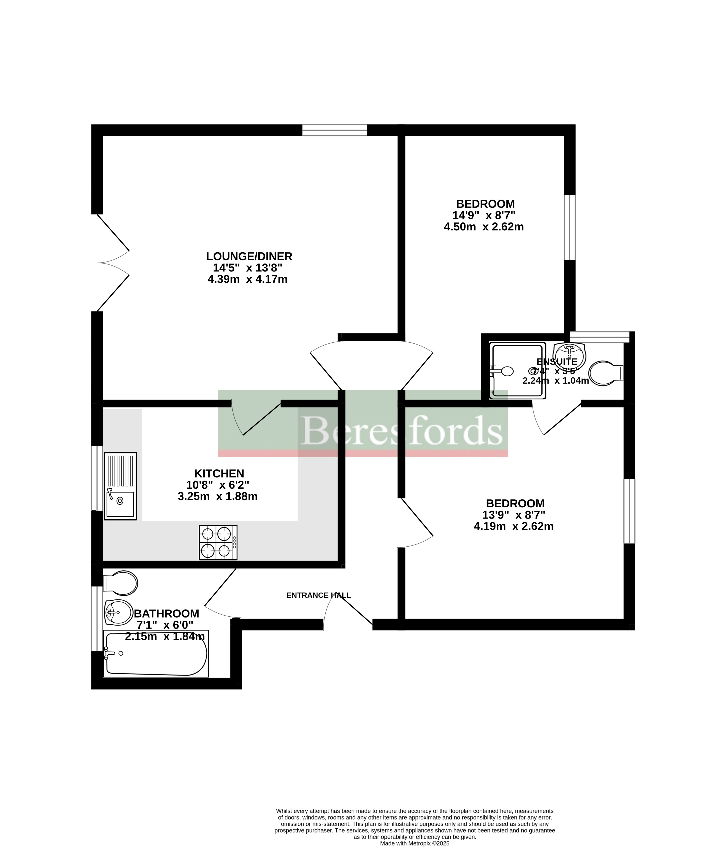 47, County Place, Essex floorplan