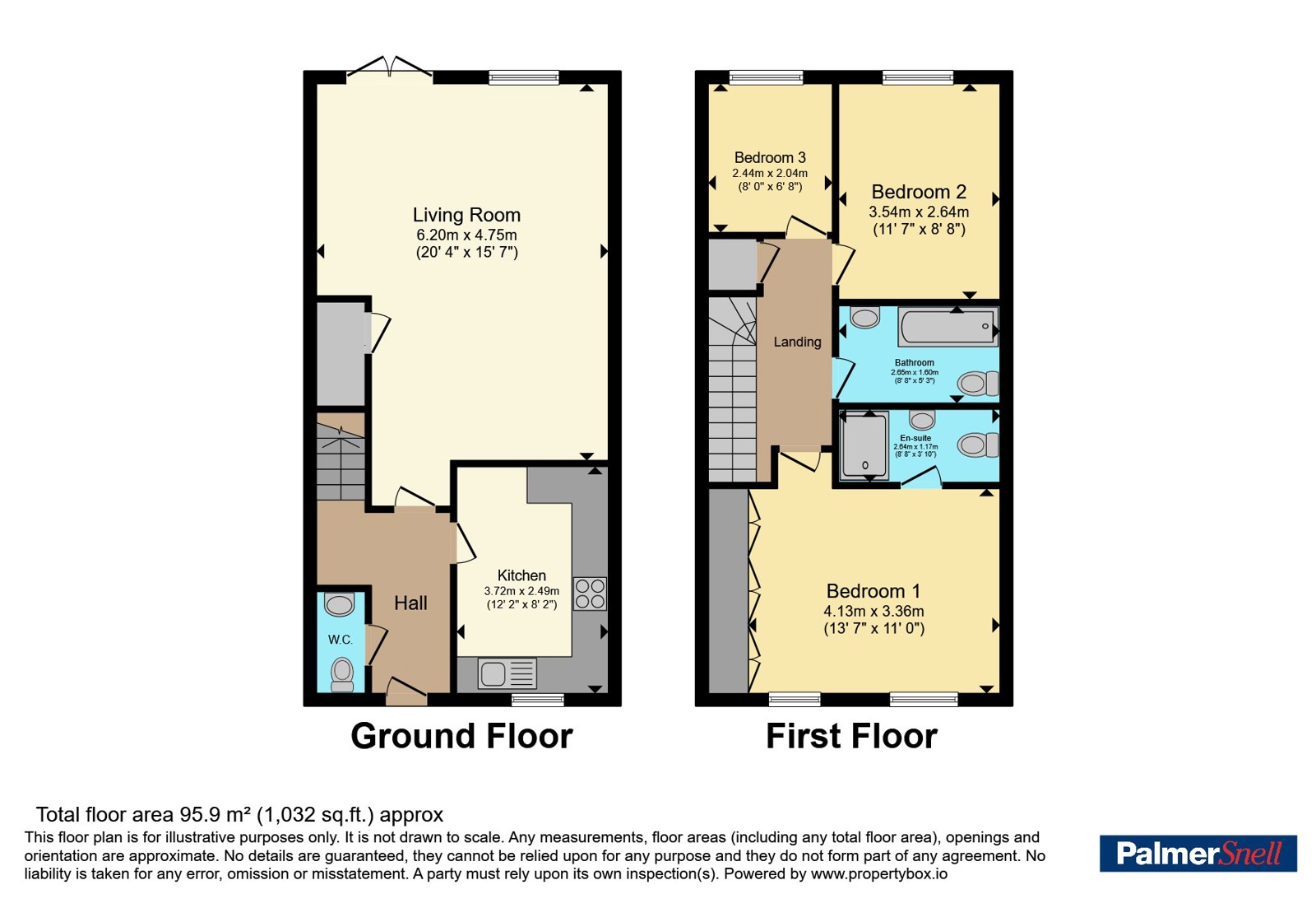 66, St. Georges Drive, Bournemouth floorplan