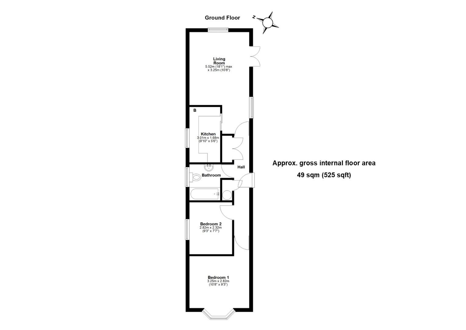 24 and 24a, Station Road, Melbourn, Royston floorplan